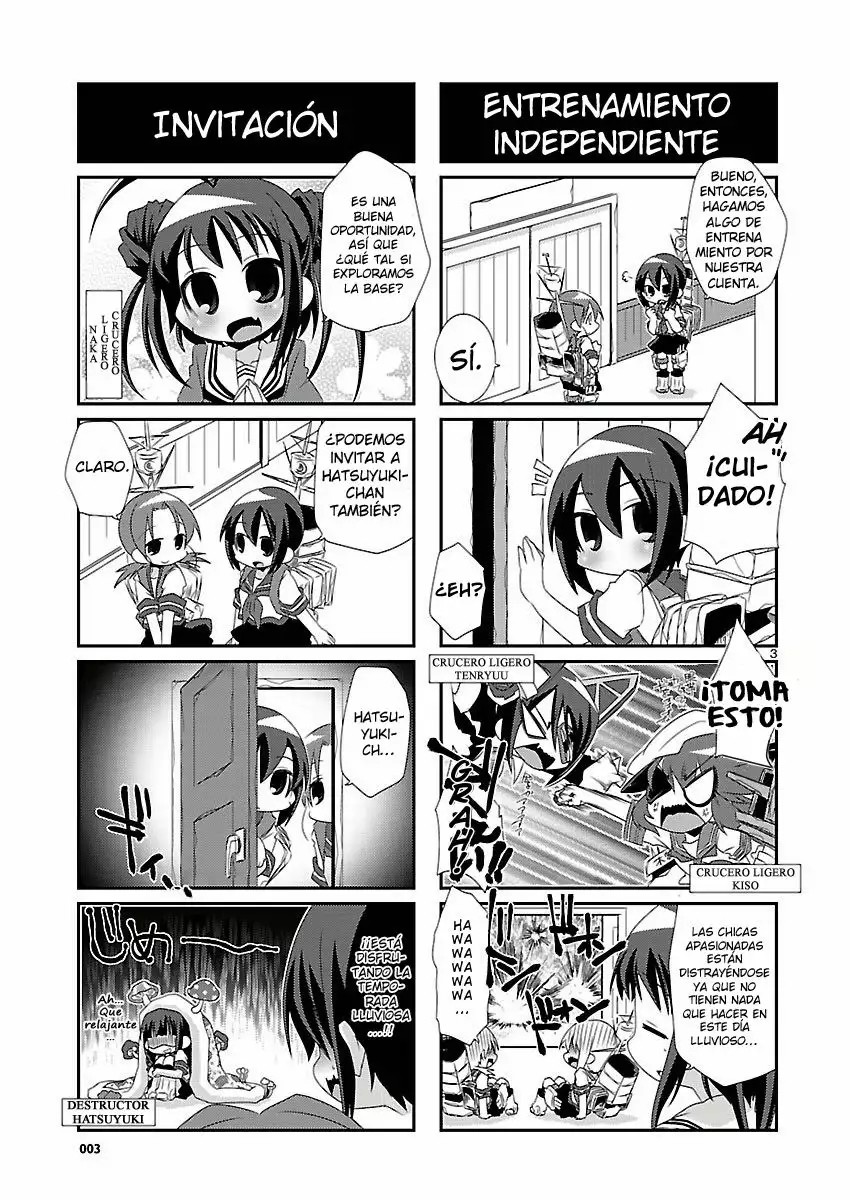Kantai Collection -KanColle- 4-koma Comic: Fubuki, Ganbarimasu! Vol. 1 Ch. 3 第3页