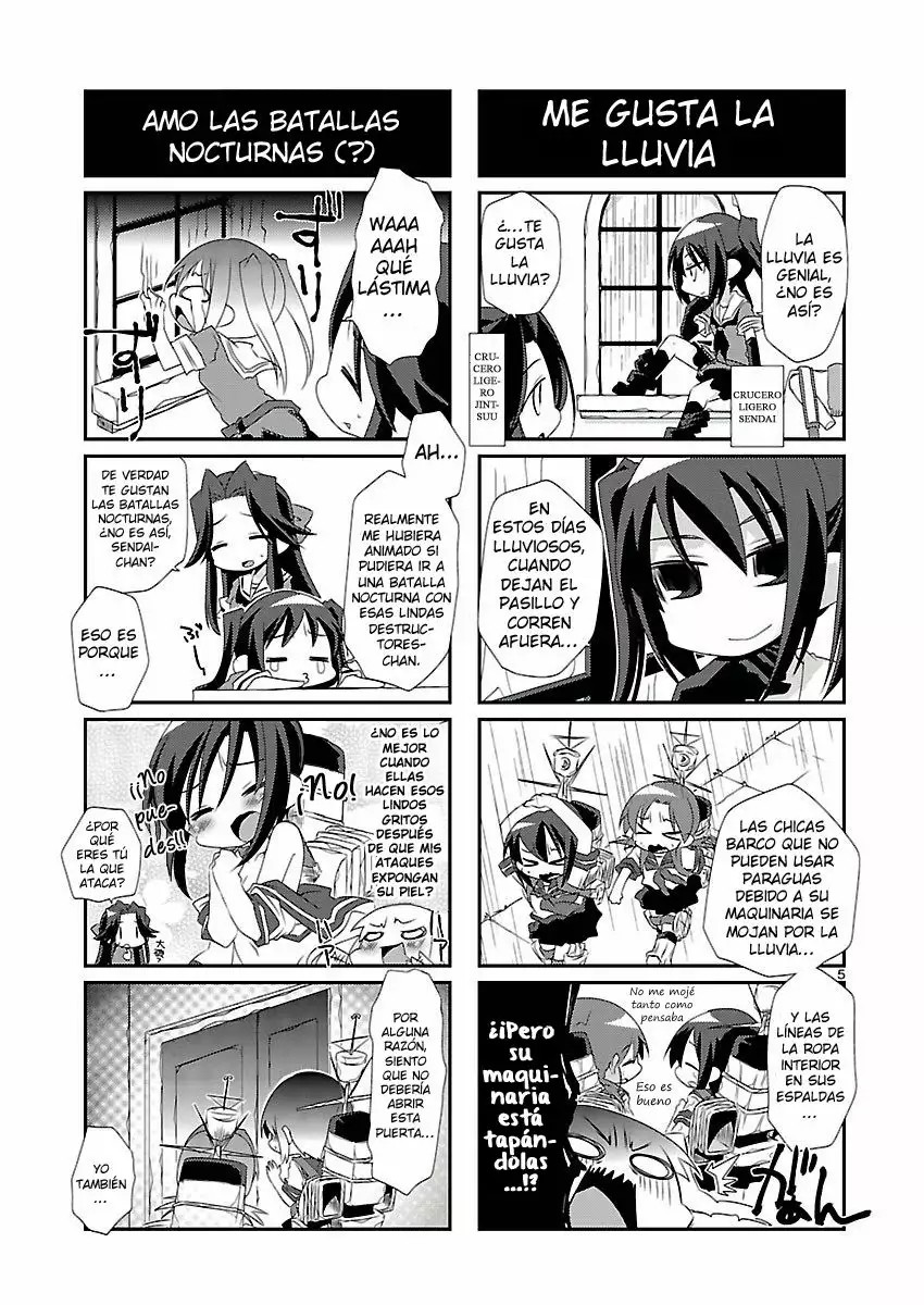 Kantai Collection -KanColle- 4-koma Comic: Fubuki, Ganbarimasu! Vol. 1 Ch. 3 第5页
