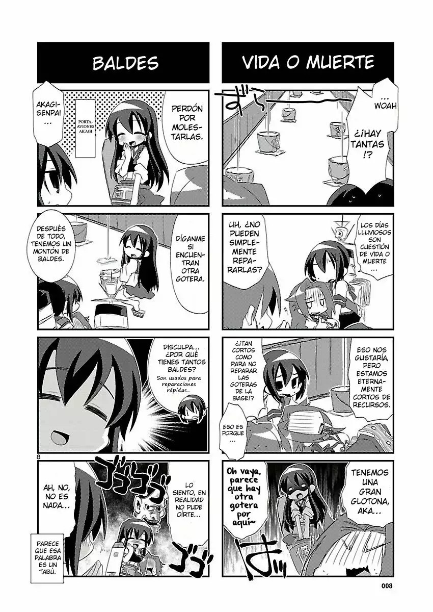 Kantai Collection -KanColle- 4-koma Comic: Fubuki, Ganbarimasu! Vol. 1 Ch. 3 第8页