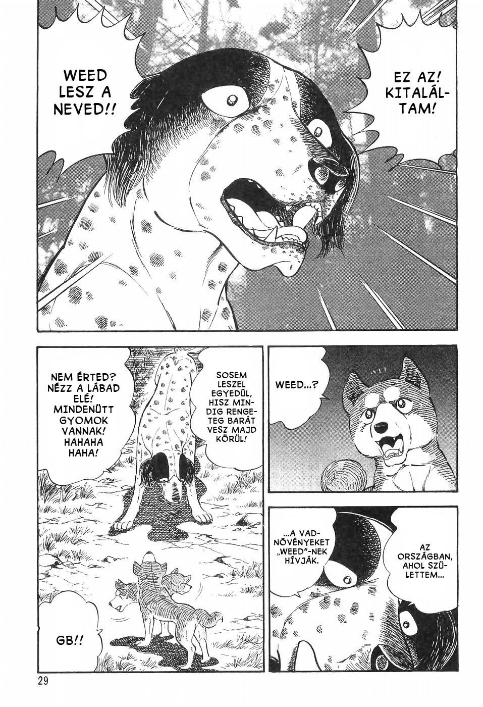 Ginga Densetsu Weed Prológus: Indulás 第30页