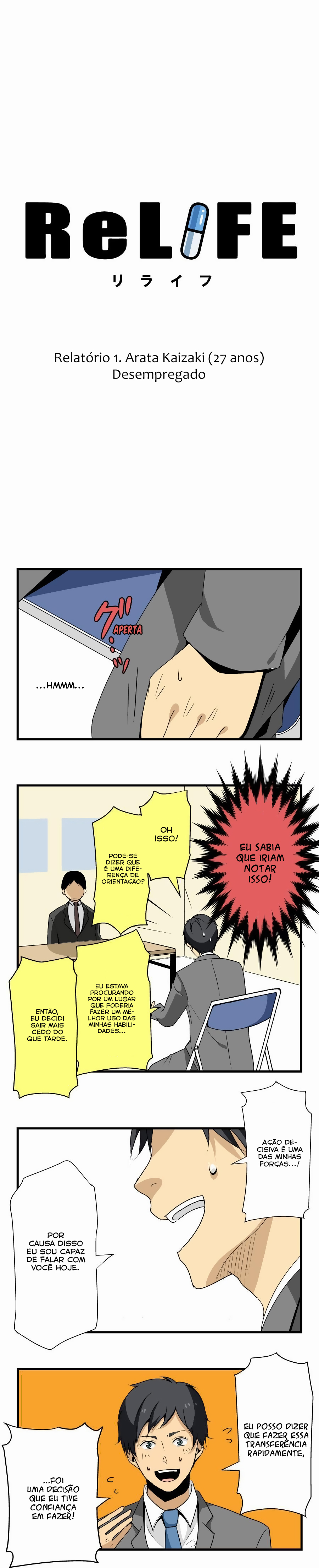 ReLIFE Arata Kaizaki (27 Anos) Desempregado 第2页