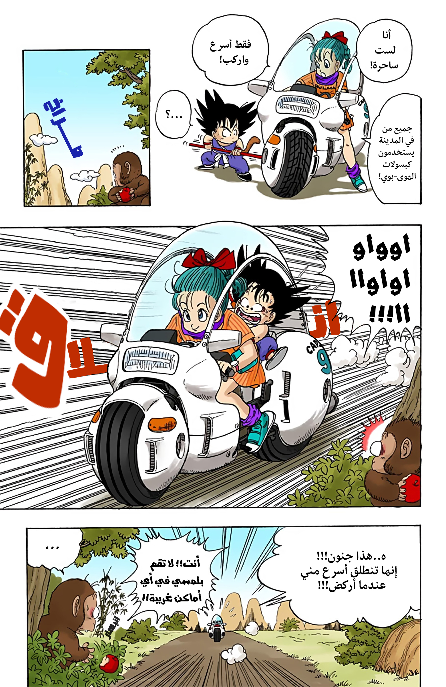 Dragon Ball (Official Colored) بولما وسون غوكو 第25页
