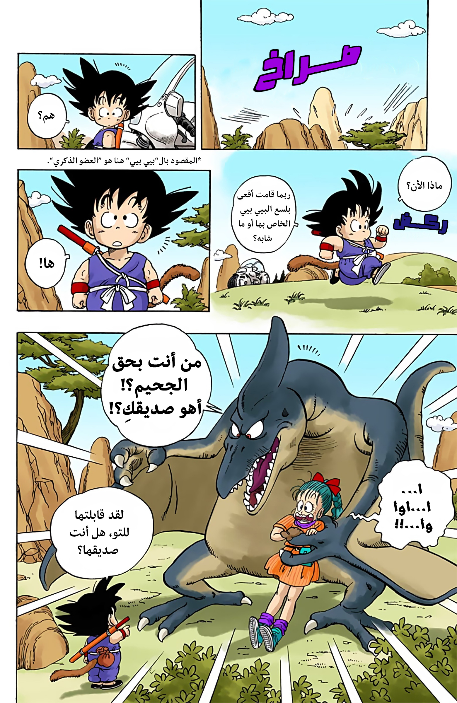 Dragon Ball (Official Colored) بولما وسون غوكو 第28页