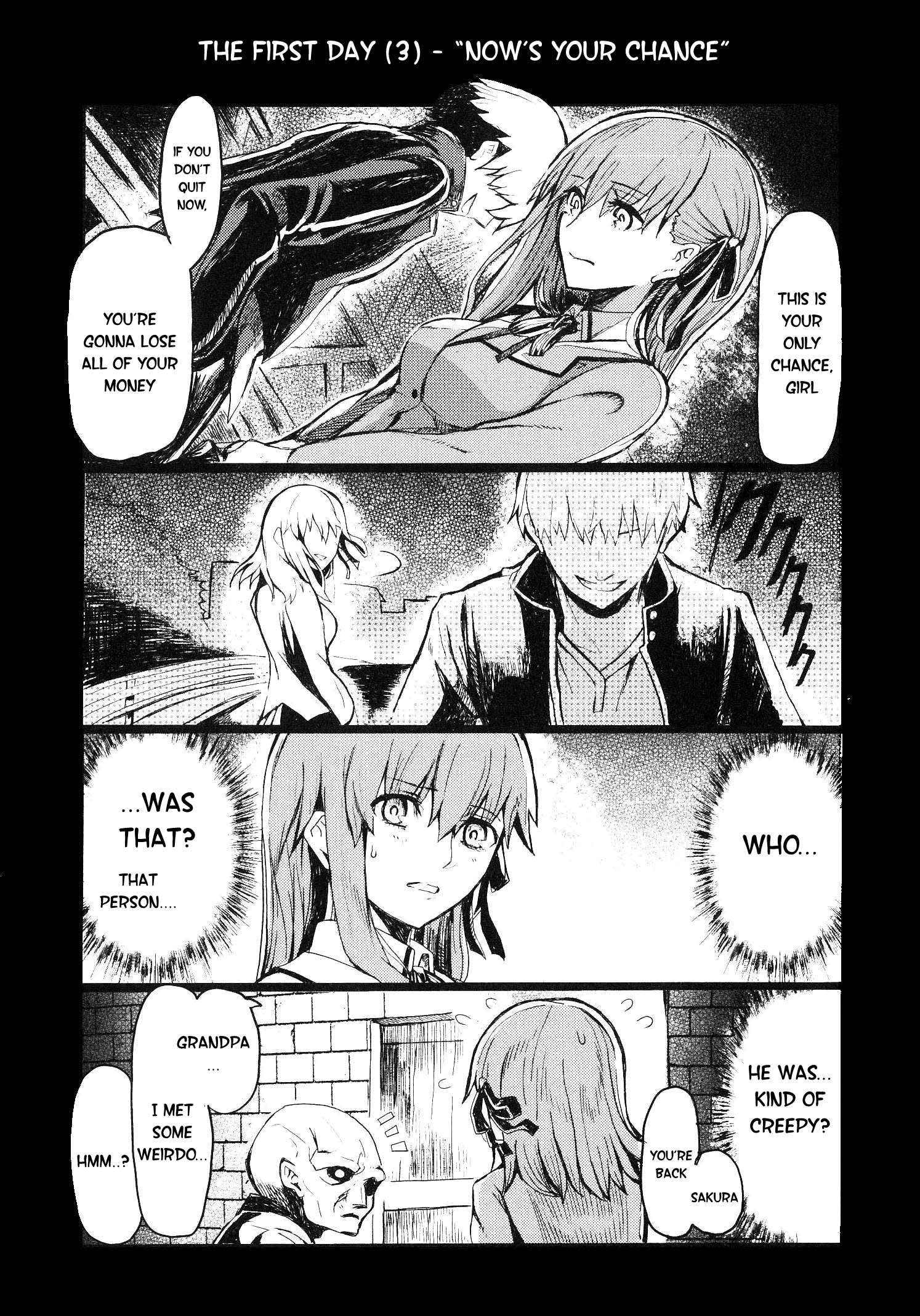 Fate/mahjong night - Seihai Sensou 第5页