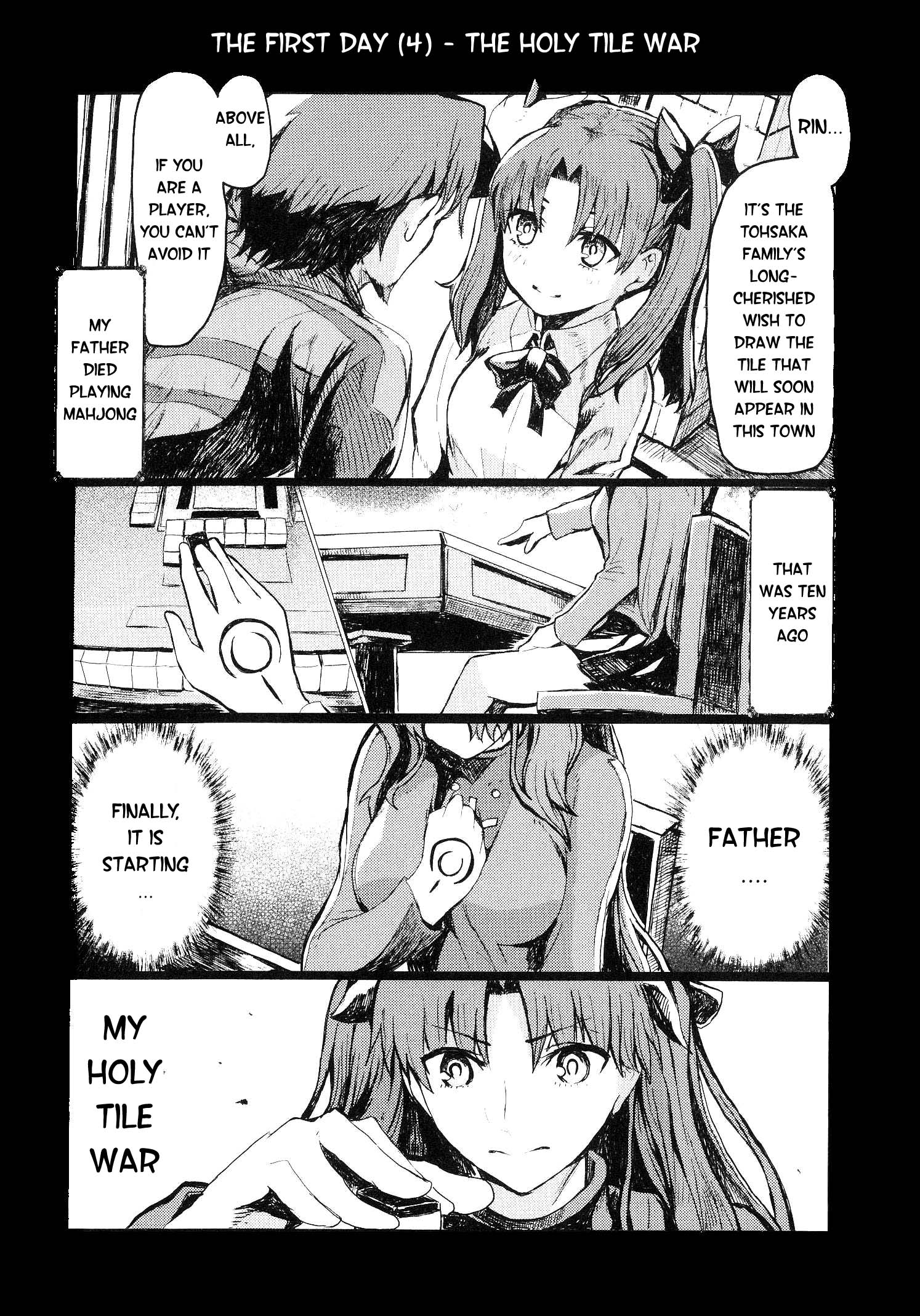 Fate/mahjong night - Seihai Sensou 第6页