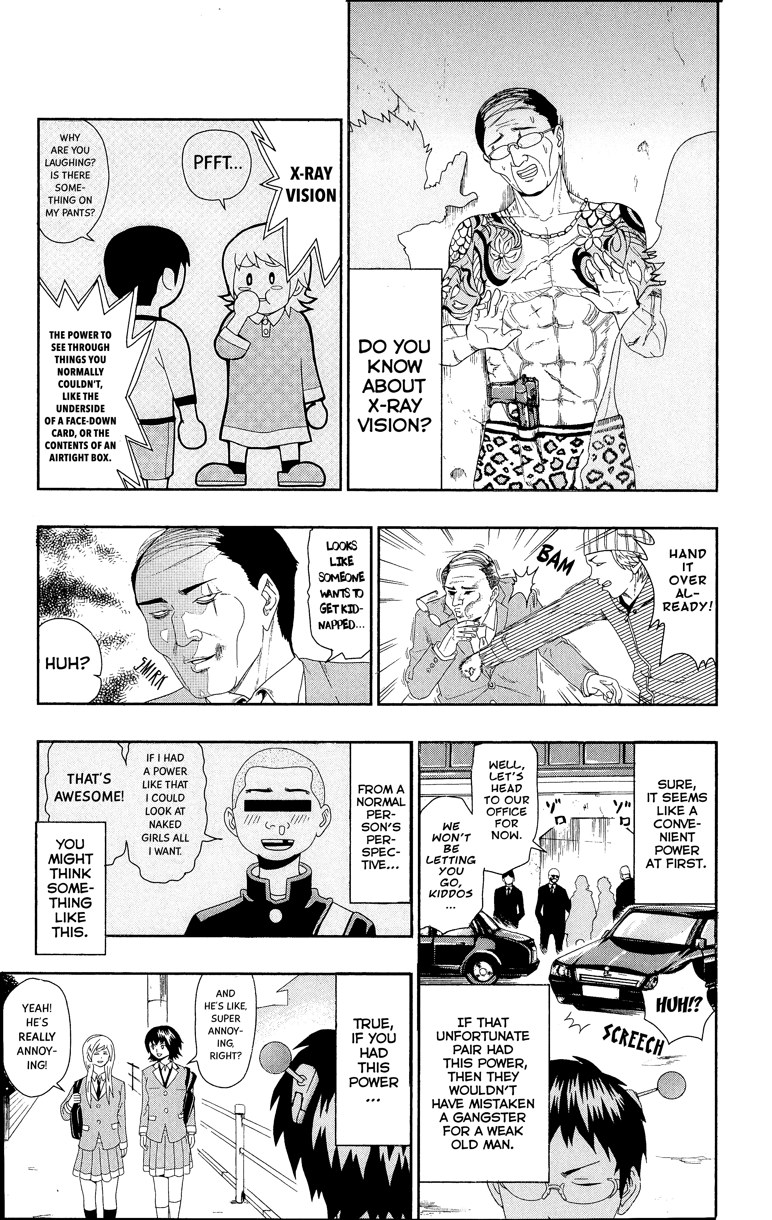 The Disastrous Life of Saiki K. X-Ray Vision 第4页