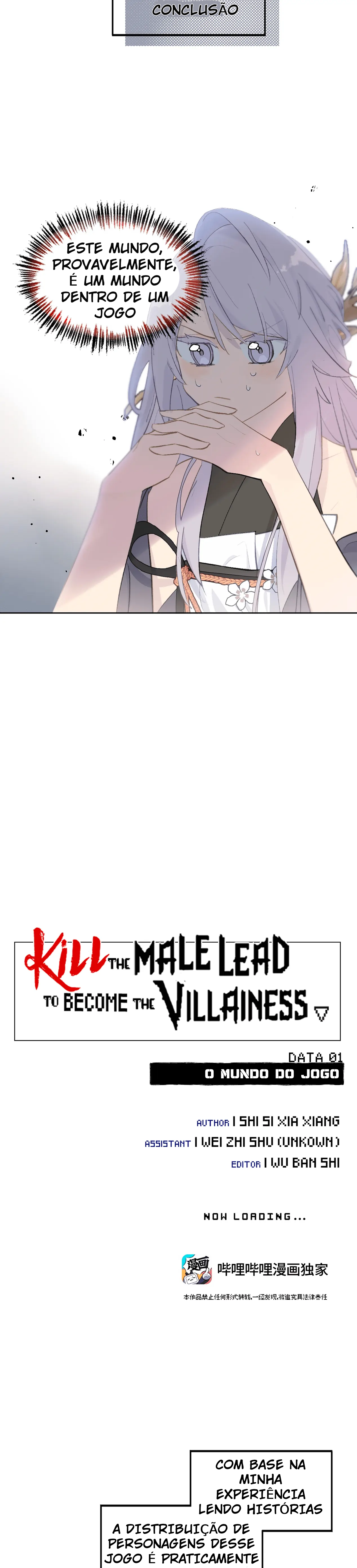Kill the Male Lead to Become the Villainess O Mundo do Jogo 第3页