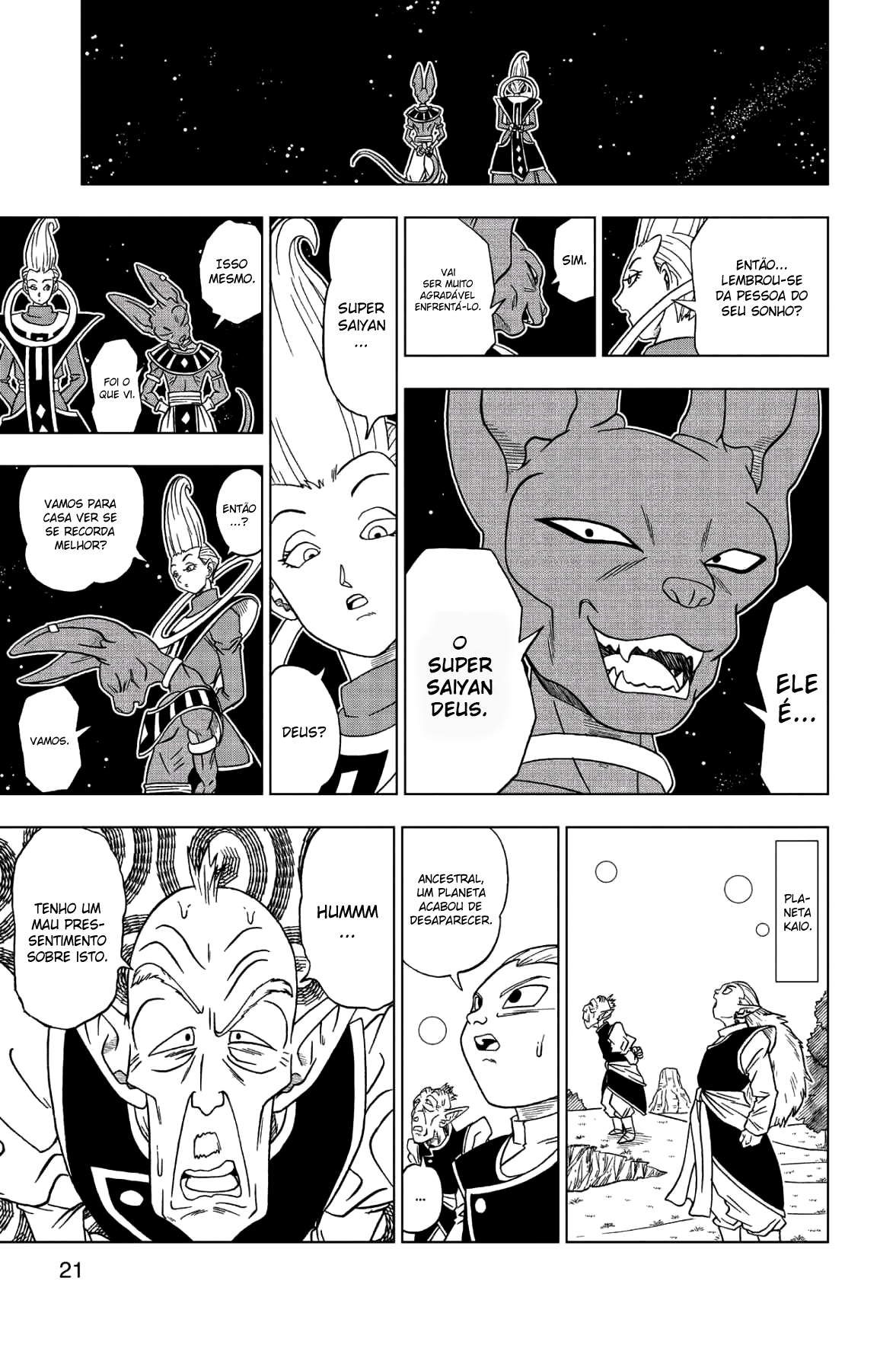 Dragon Ball Super A Premonição do Deus da Destruição 第22页
