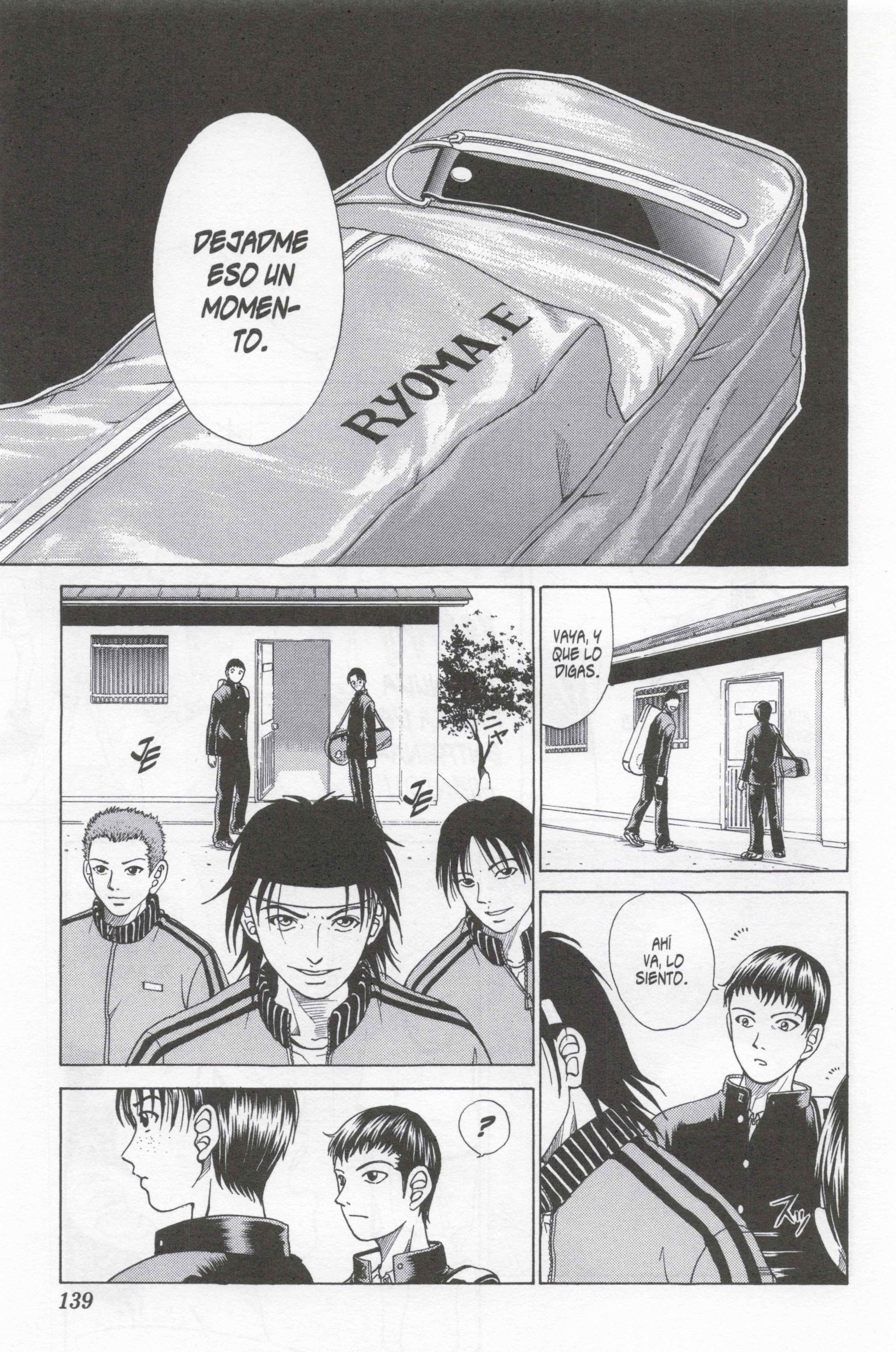 The Prince of Tennis Una raqueta cubierta de polvo 第11页