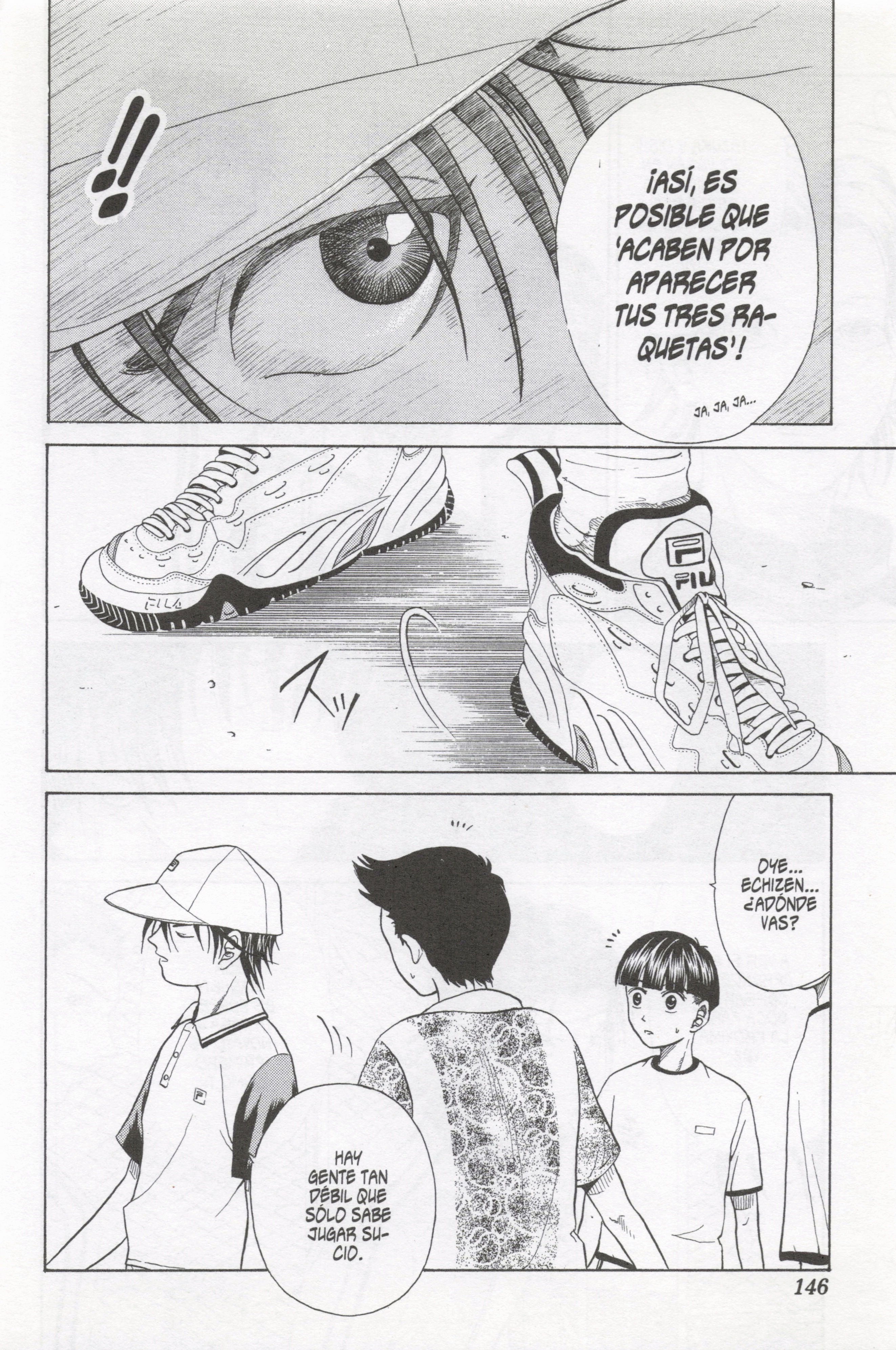 The Prince of Tennis Una raqueta cubierta de polvo 第18页