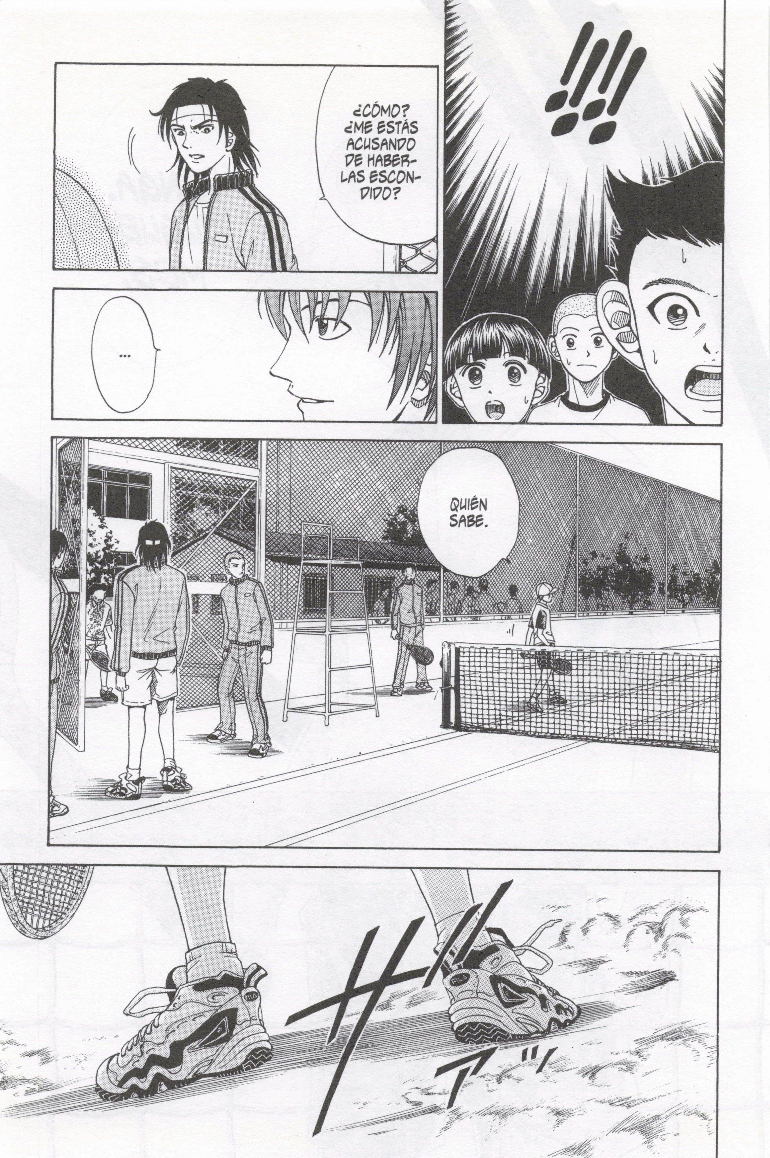 The Prince of Tennis Una raqueta cubierta de polvo 第19页