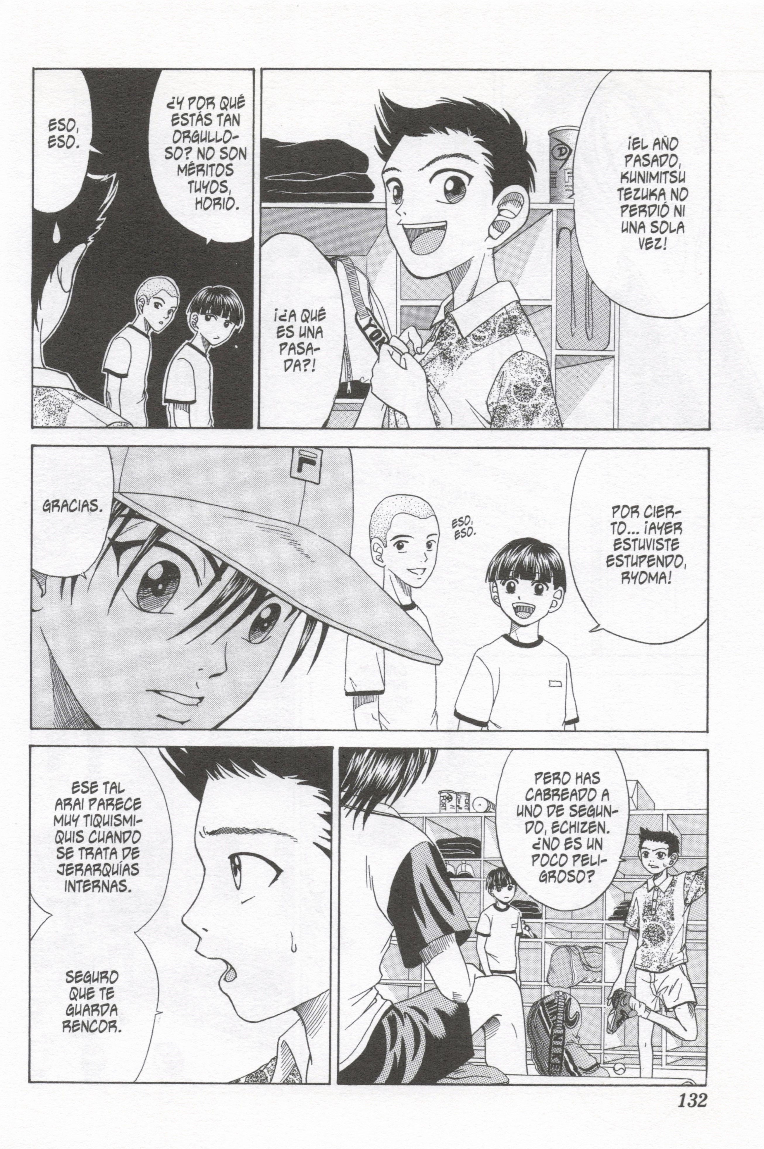 The Prince of Tennis Una raqueta cubierta de polvo 第4页