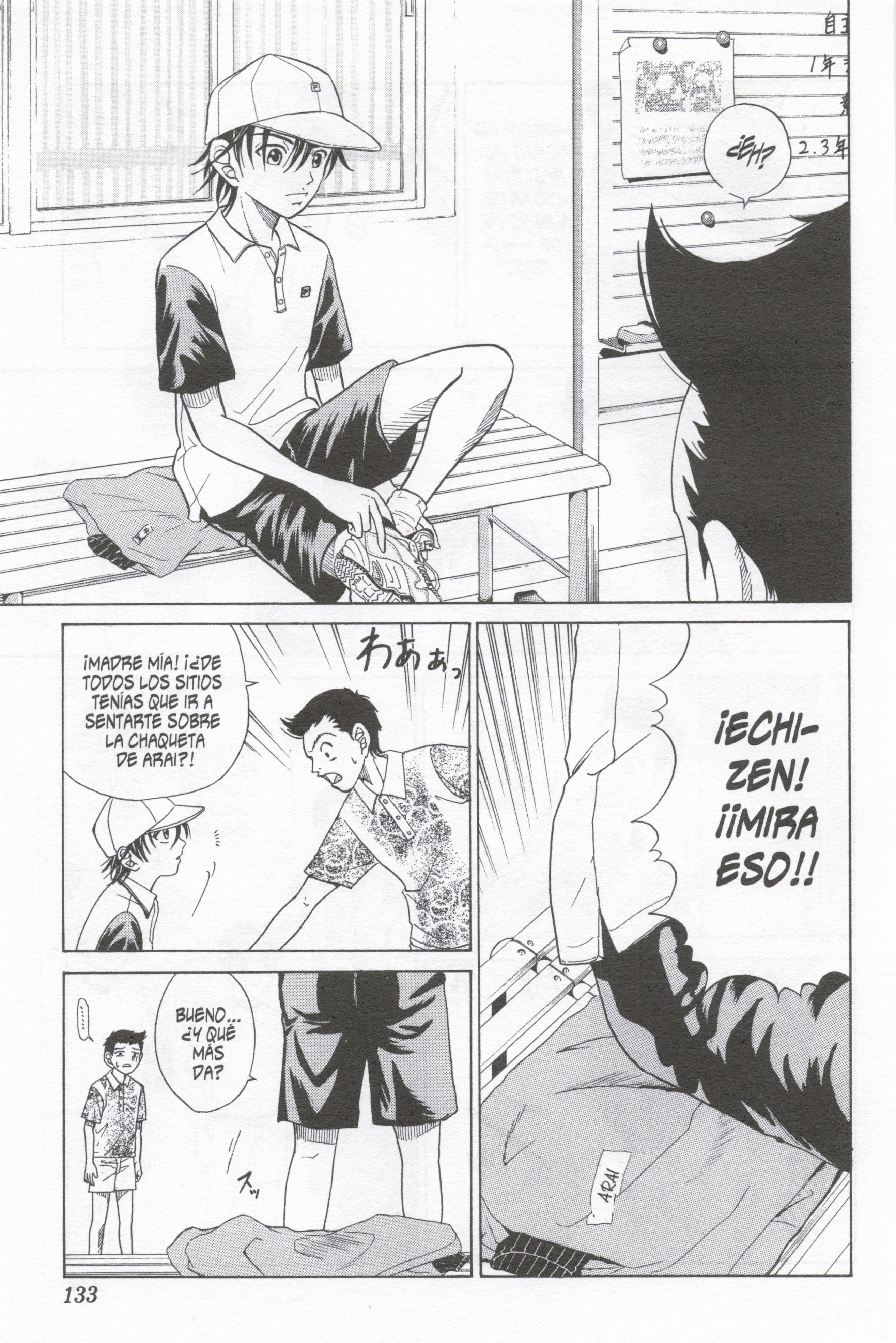 The Prince of Tennis Una raqueta cubierta de polvo 第5页