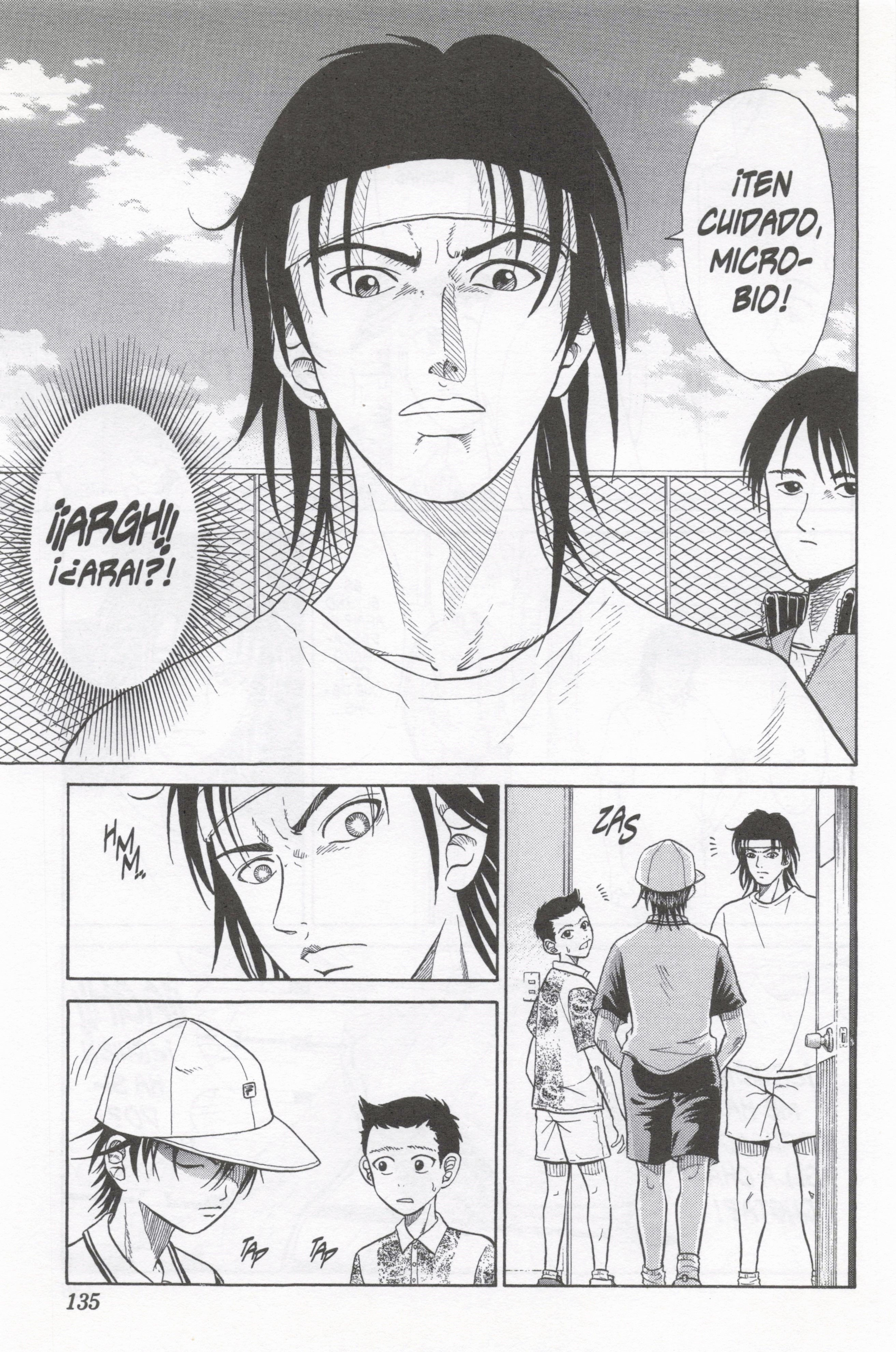 The Prince of Tennis Una raqueta cubierta de polvo 第7页
