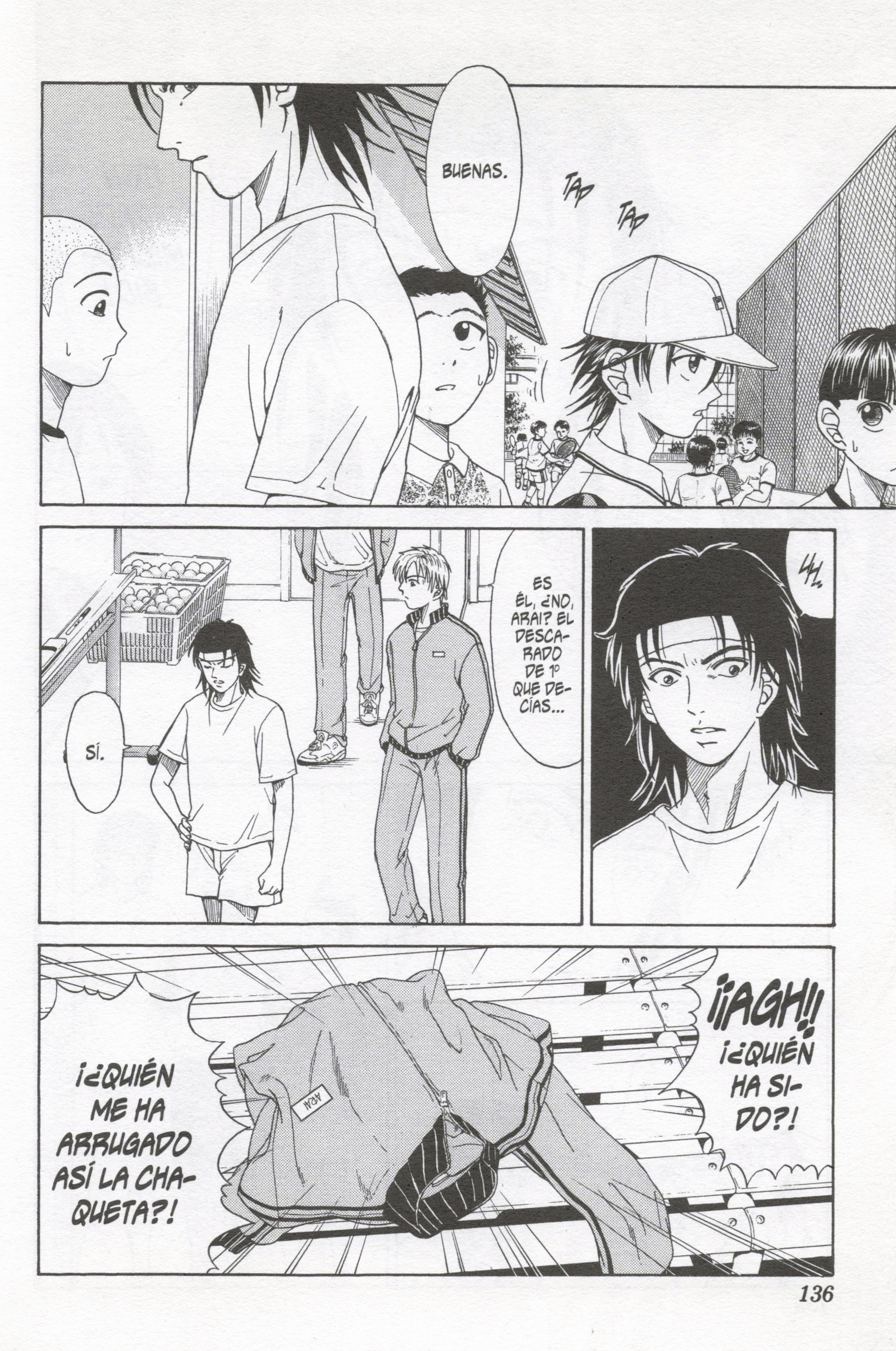 The Prince of Tennis Una raqueta cubierta de polvo 第8页