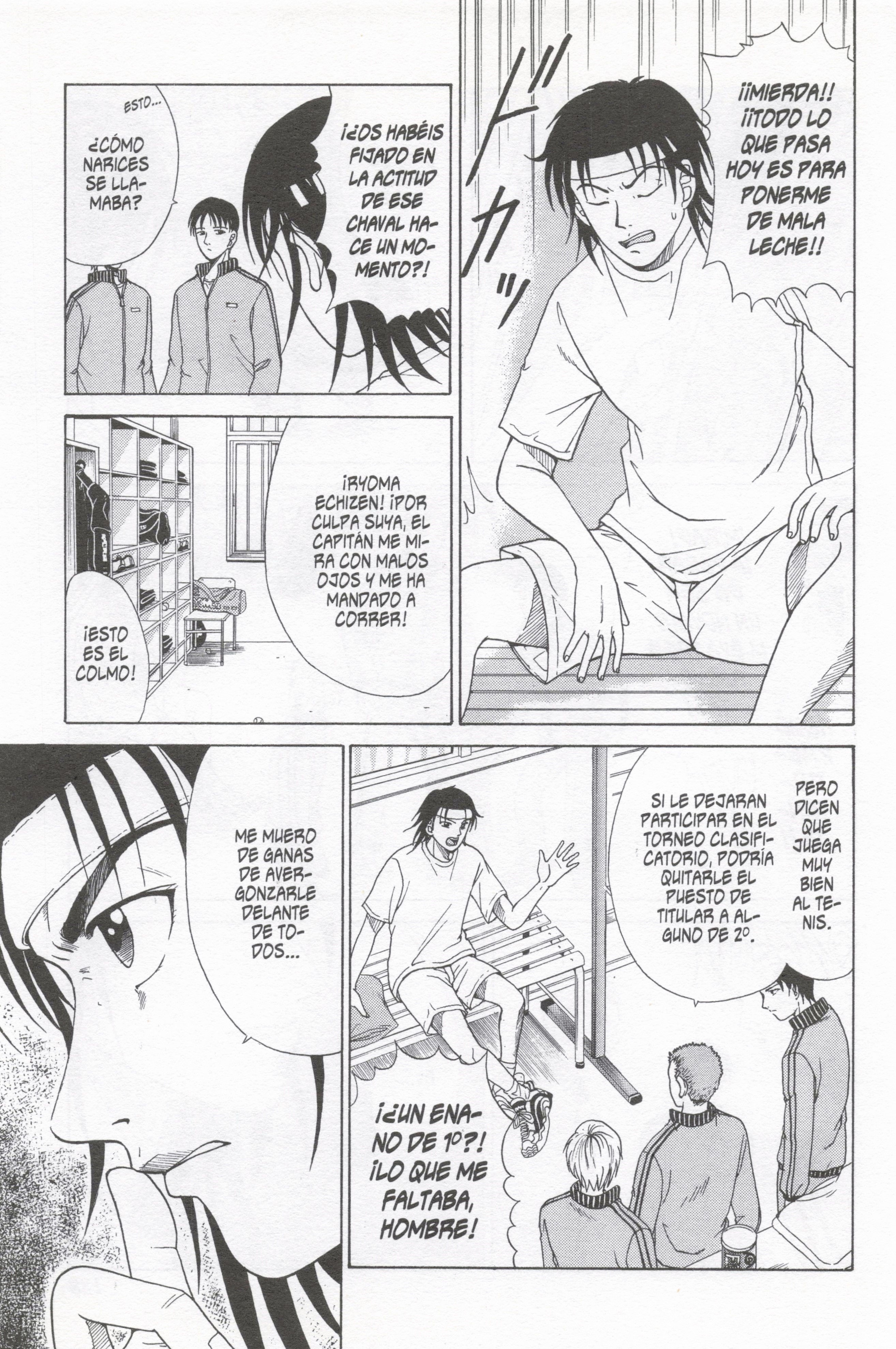 The Prince of Tennis Una raqueta cubierta de polvo 第9页