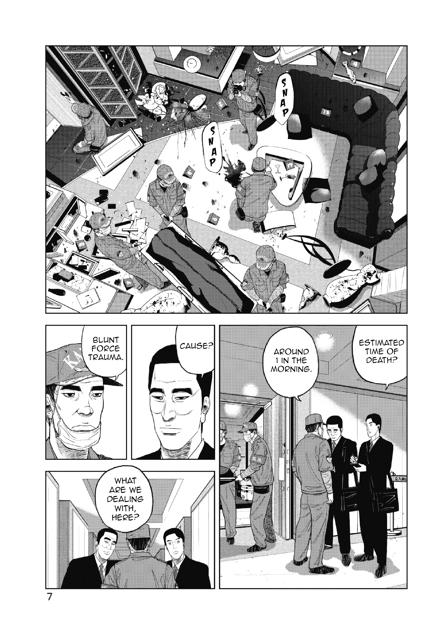 Inspector Kurokochi The Man who was Black 第9页