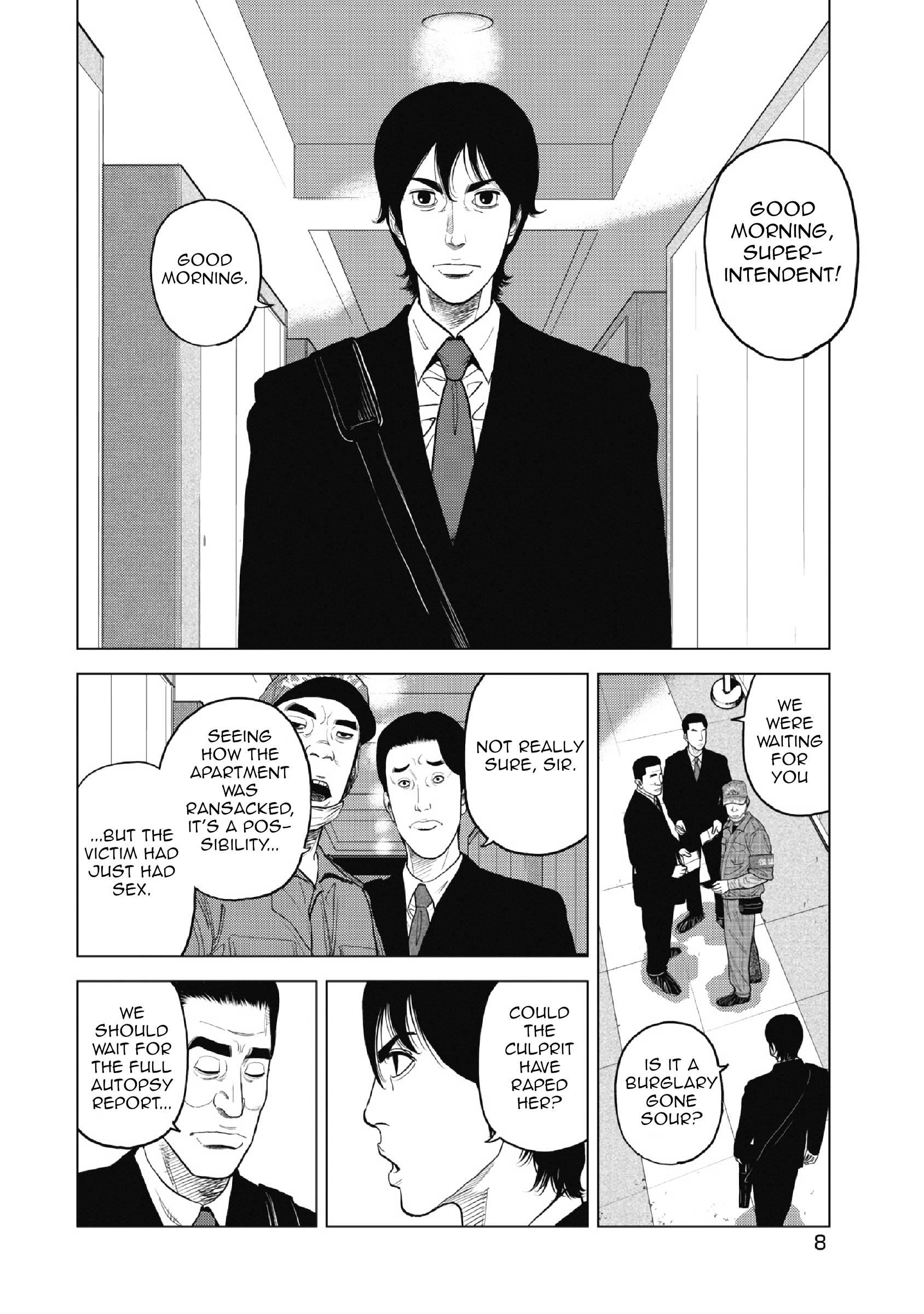 Inspector Kurokochi The Man who was Black 第10页