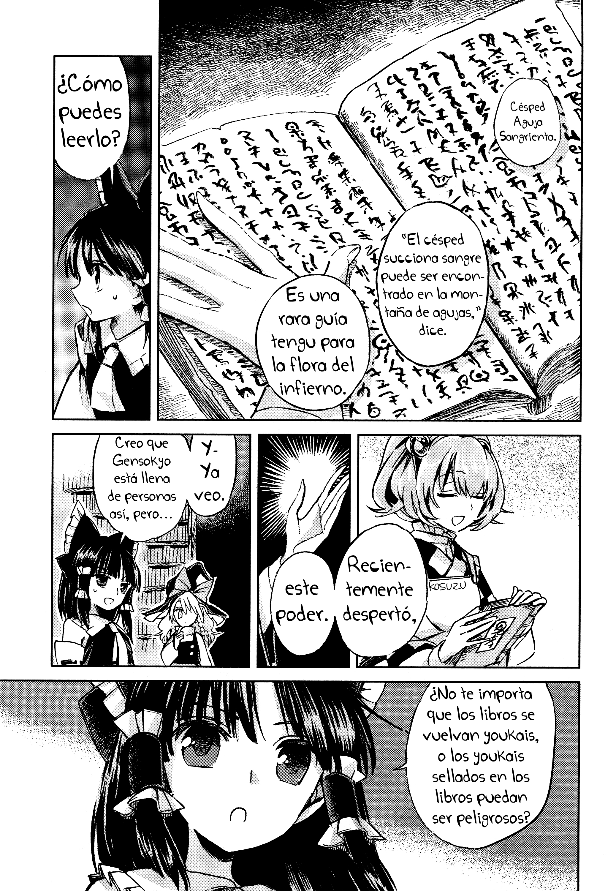 Touhou Suzunaan ~ Forbidden Scrollery. El Raro Libro de la Ilusión 第22页