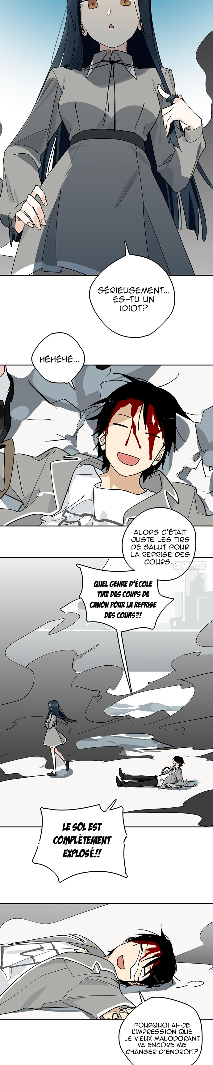 My Mobster Girlfriend Grand-père, l’école a explosé! 第8页