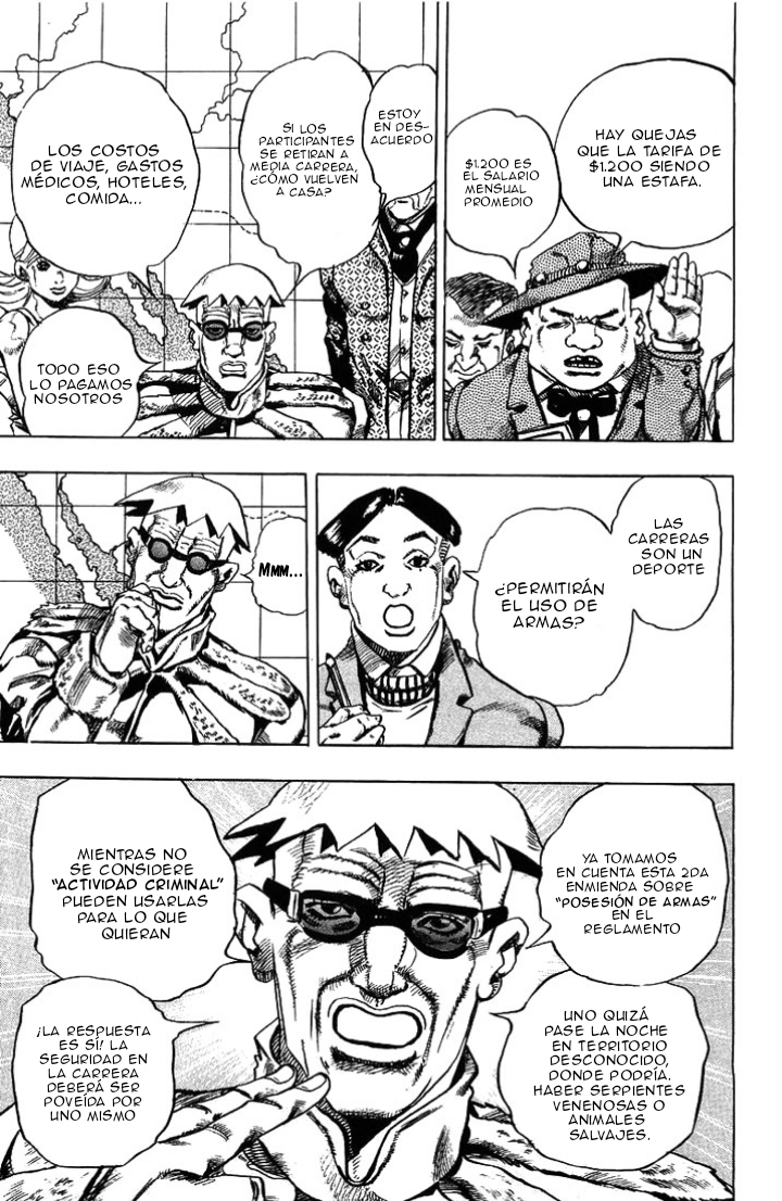 JoJo's Bizarre Adventure Part 7 - Steel Ball Run La Conferencia de Prensa Steel Ball Run 第43页