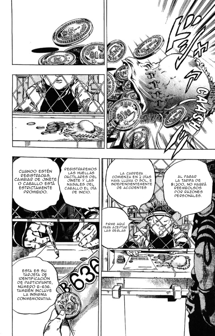 JoJo's Bizarre Adventure Part 7 - Steel Ball Run La Conferencia de Prensa Steel Ball Run 第48页
