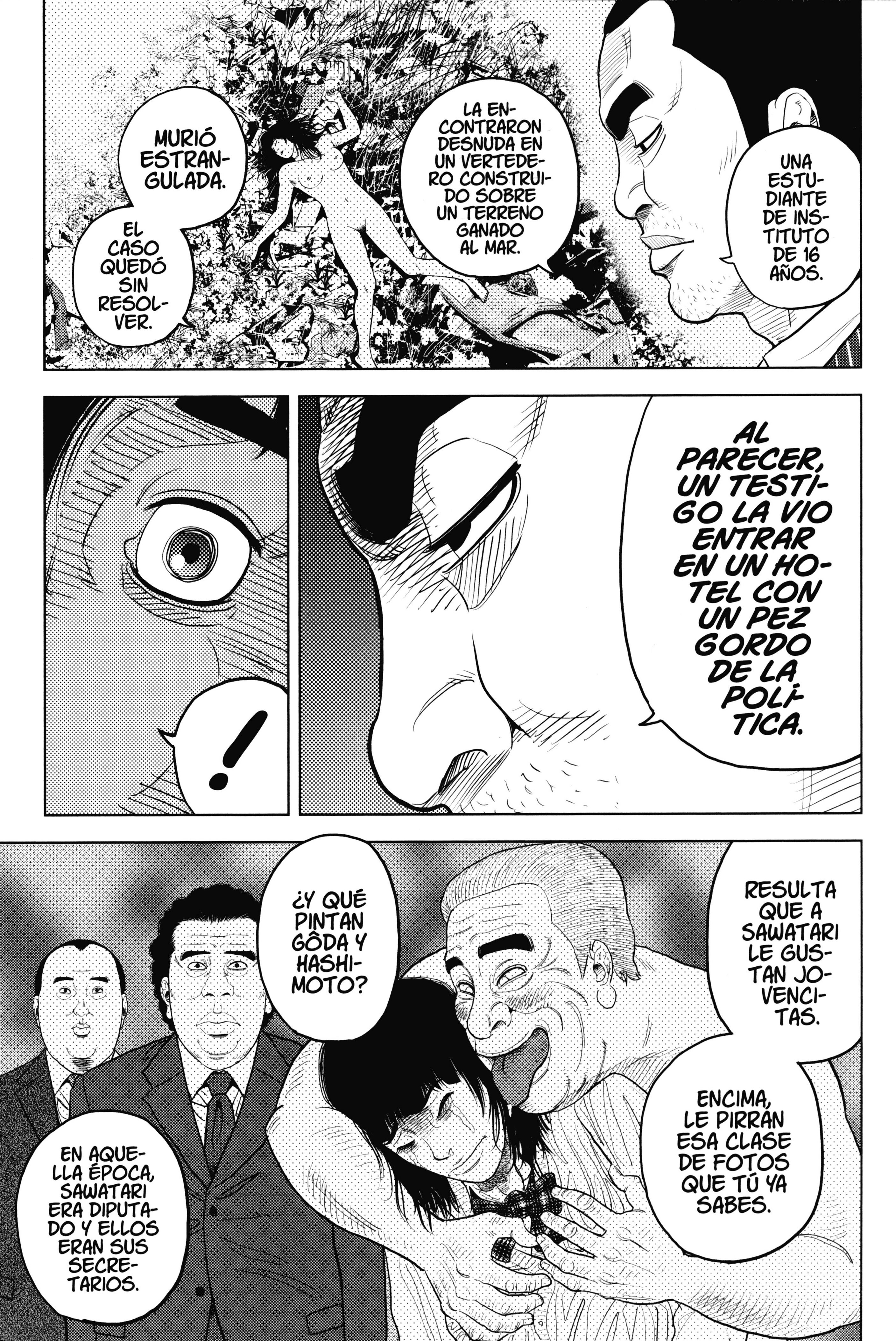 Inspector Kurokochi El hombre gris 第17页