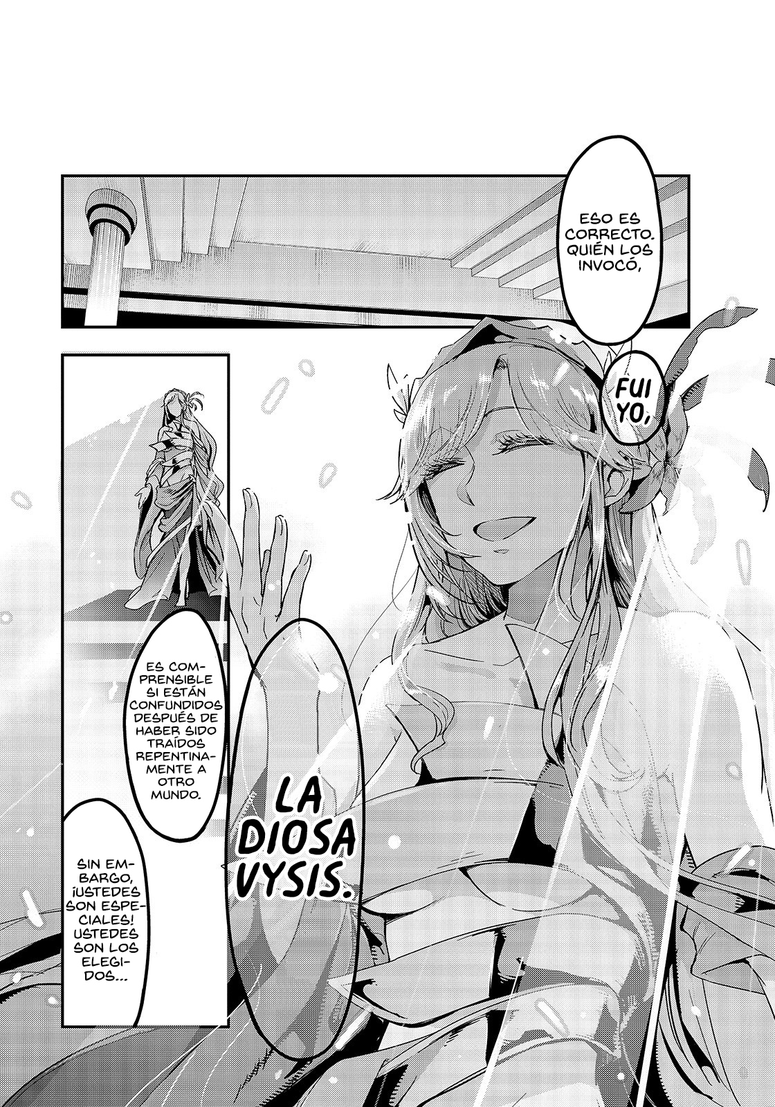 Hazure Waku no [Joutai Ijou Skill] de Saikyou ni Natta Ore ga Subete o Juurin Suru made La Diosa Anuncia la Invocación 第5页