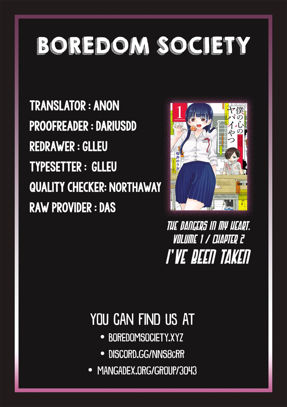 Boku no Kokoro no Yabai Yatsu I've Been Taken 第19页