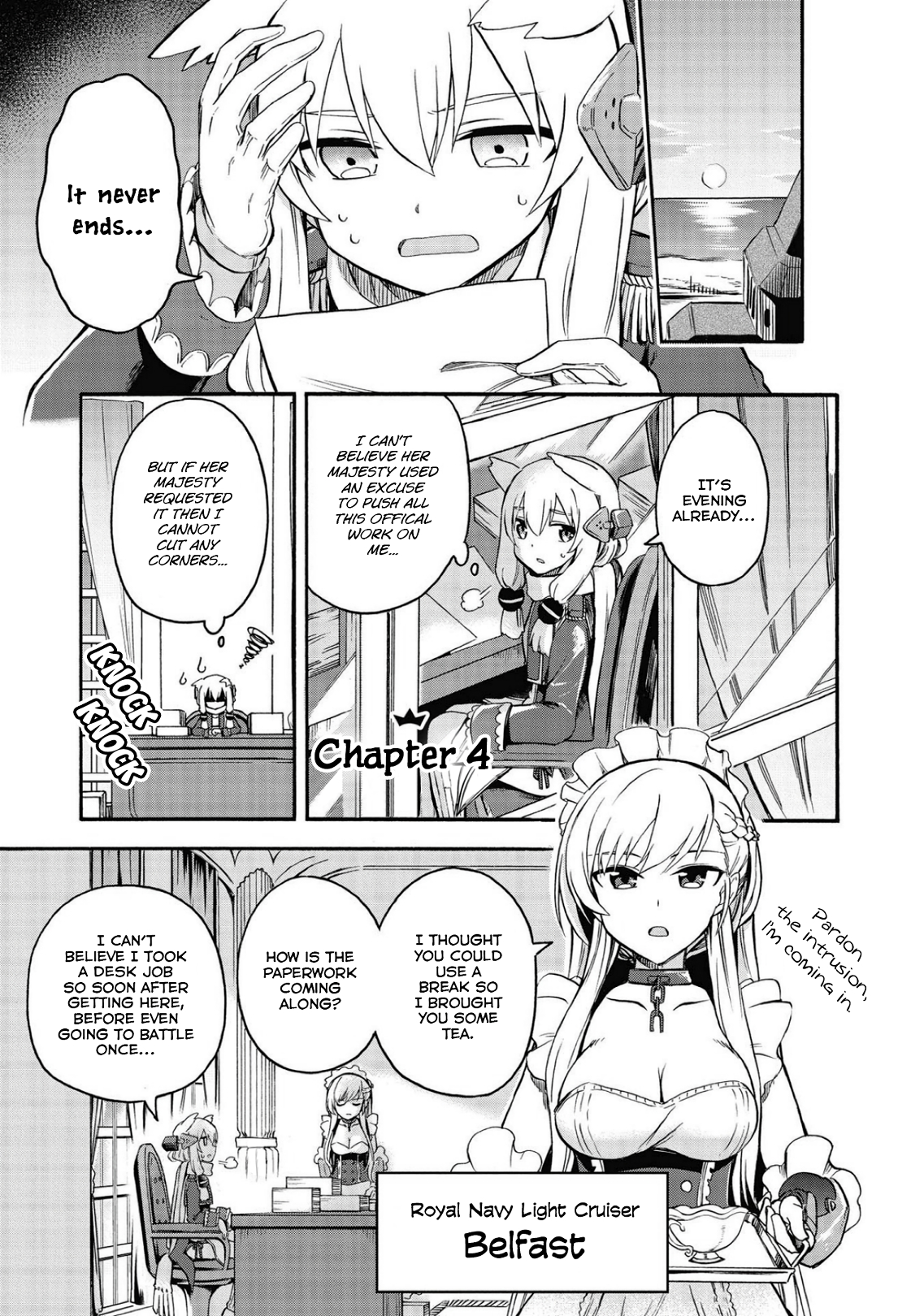 Azur Lane: Queen's Orders Vol. 1 Ch. 4 第1页