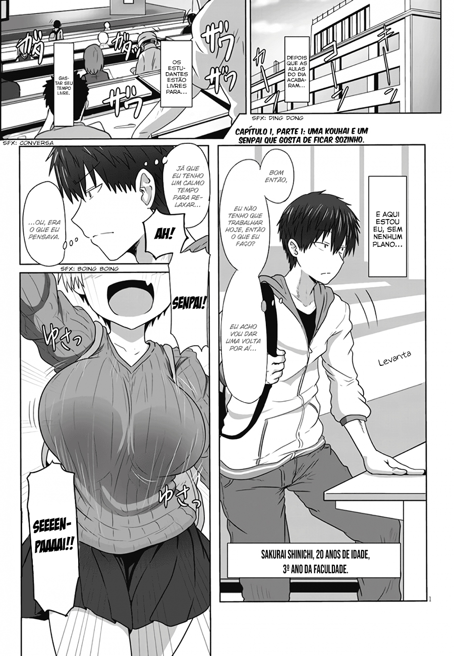 Uzaki-chan wa Asobitai! Uma Kouhai e um Sempai Que Gosta de Ficar Sozinho. 第3页