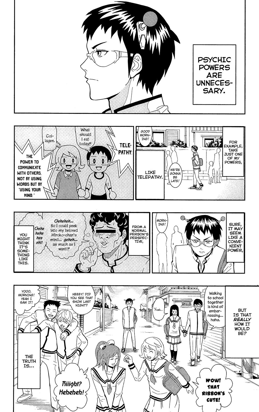 The Disastrous Life of Saiki K. Telepathy 第9页