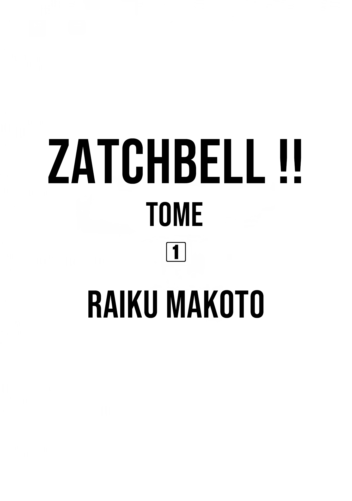 Zatch Bell!! Kiyomaro le justicier 第2页