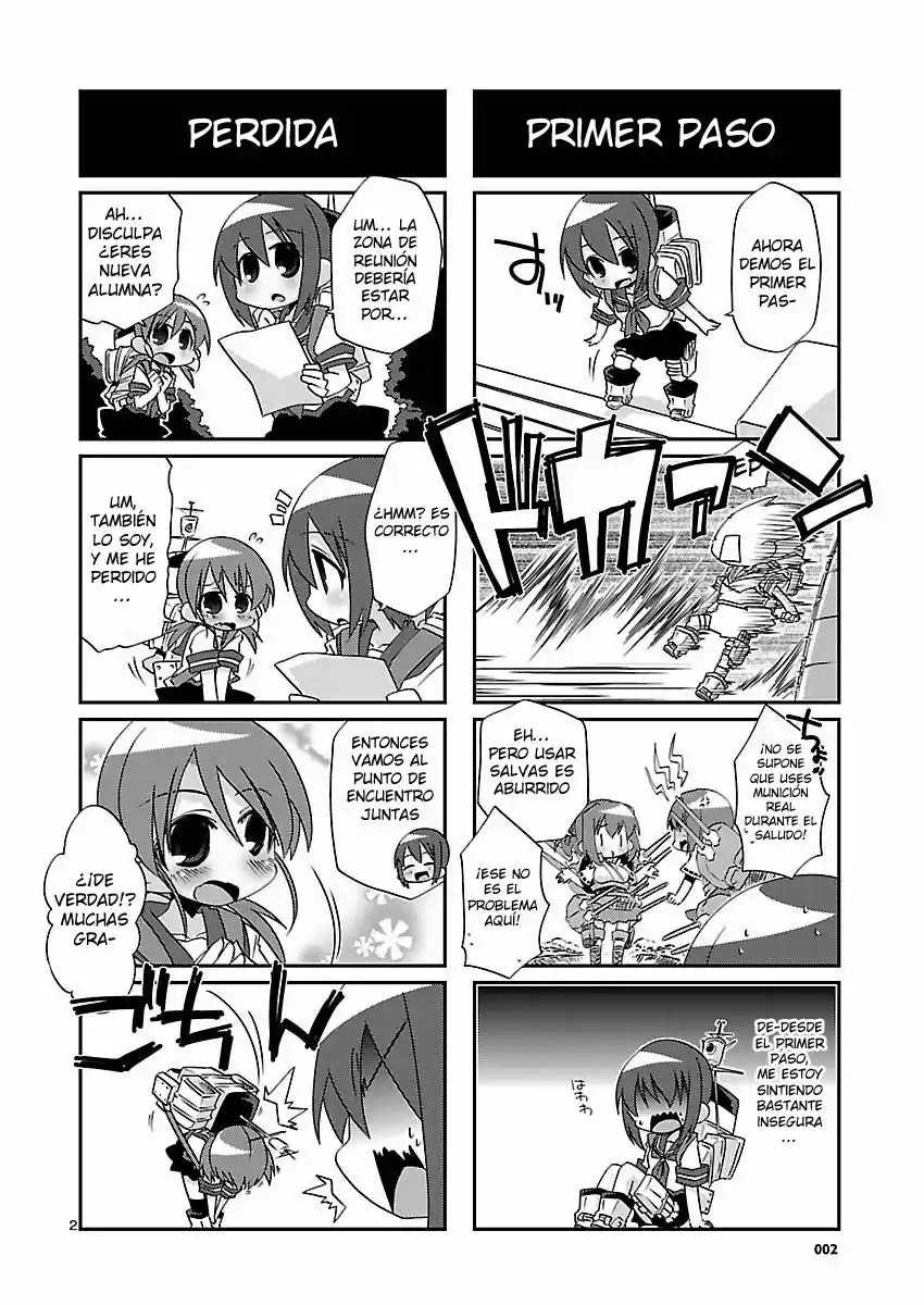 Kantai Collection -KanColle- 4-koma Comic: Fubuki, Ganbarimasu! 第2页