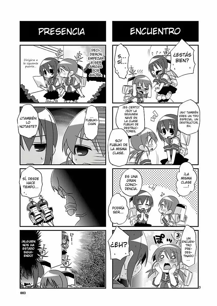 Kantai Collection -KanColle- 4-koma Comic: Fubuki, Ganbarimasu! 第3页