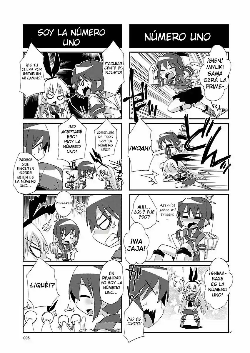 Kantai Collection -KanColle- 4-koma Comic: Fubuki, Ganbarimasu! 第5页