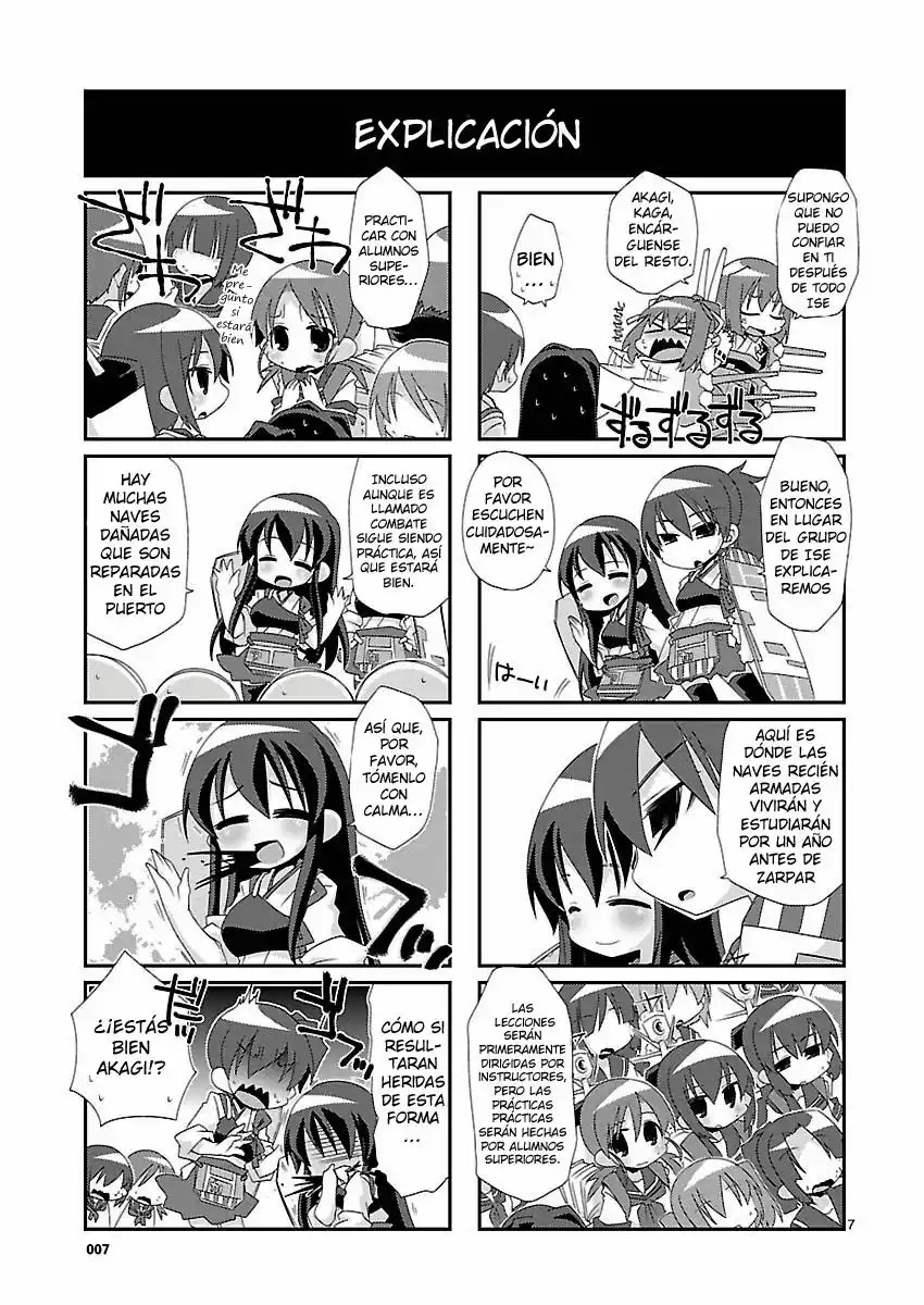 Kantai Collection -KanColle- 4-koma Comic: Fubuki, Ganbarimasu! 第7页