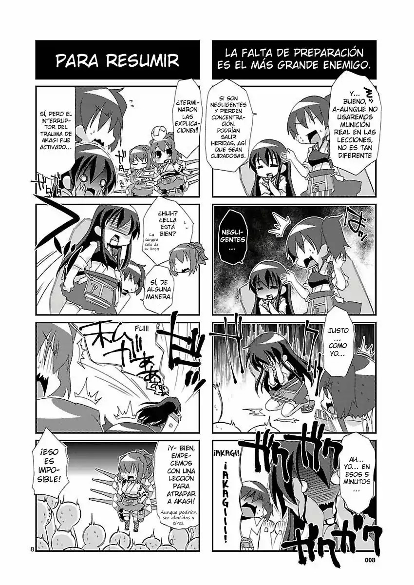 Kantai Collection -KanColle- 4-koma Comic: Fubuki, Ganbarimasu! 第8页
