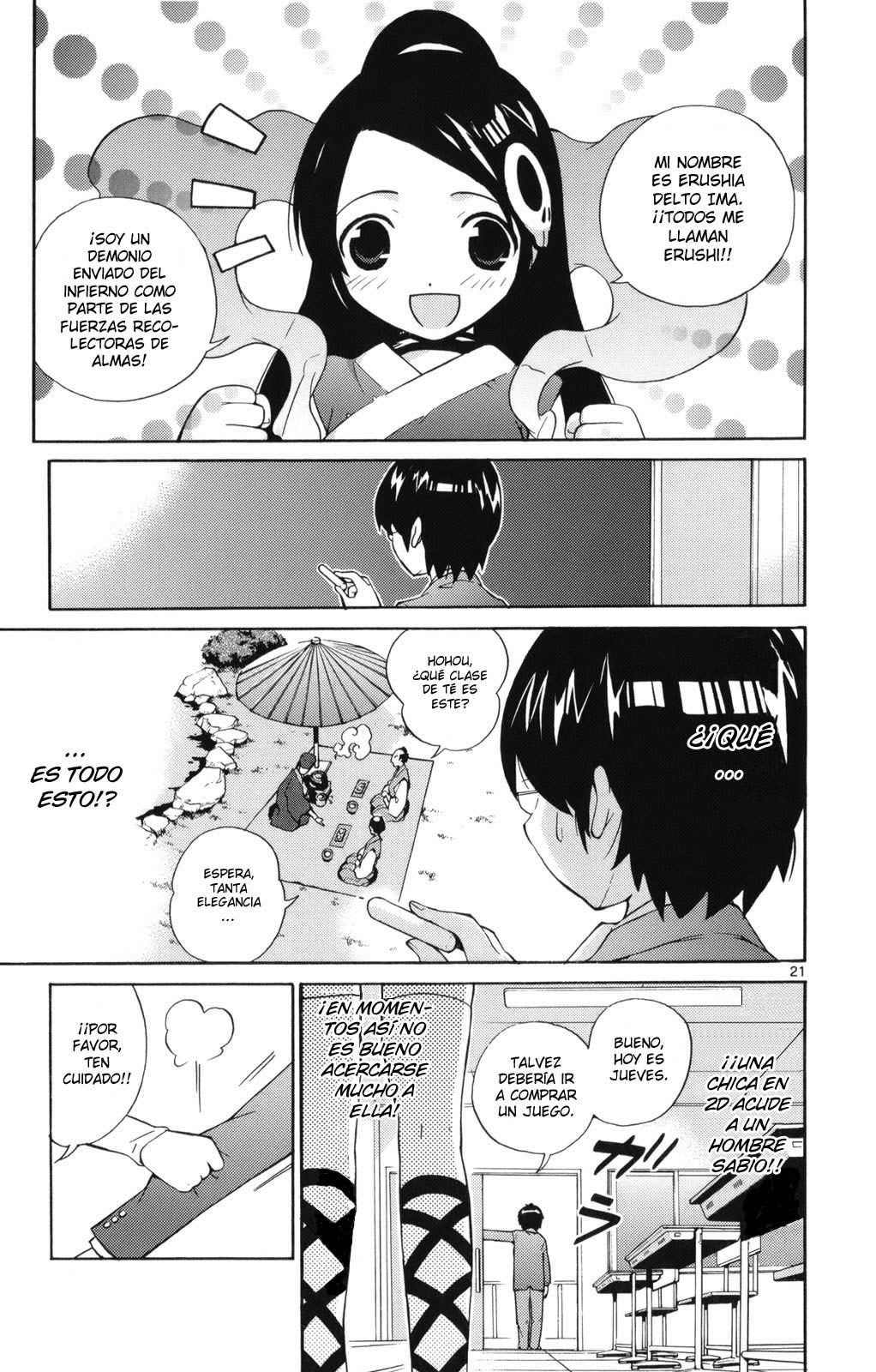 The World God Only Knows El mundo se mueve gracias al amor. 第34页