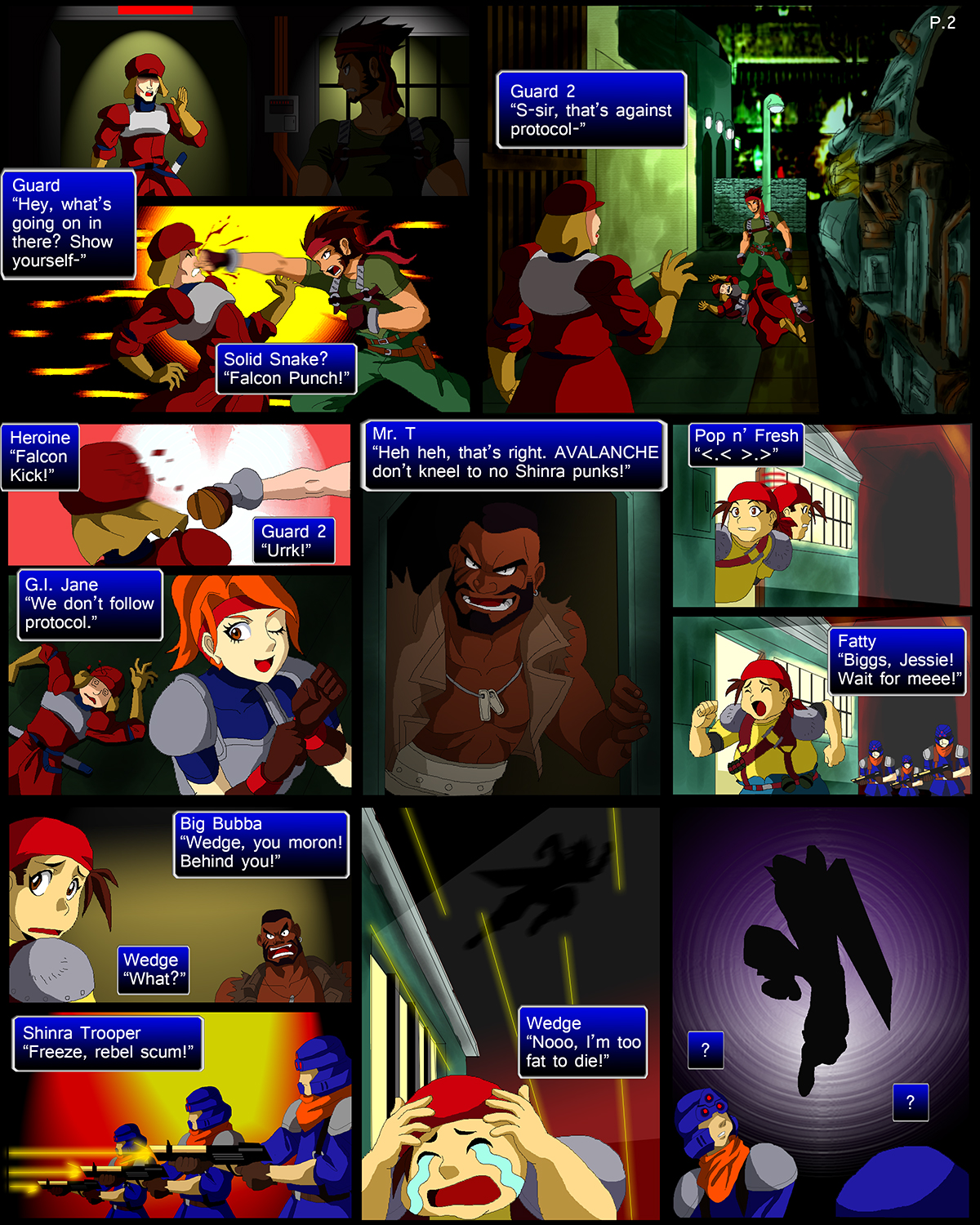 Final Fantasy VII: The Sevening 第2页