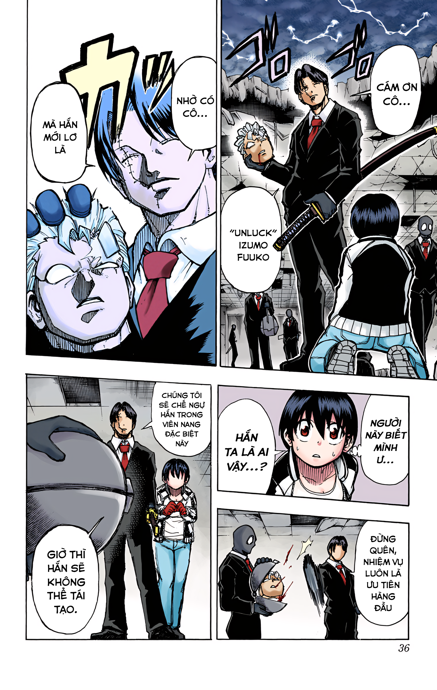 Undead Unluck (Official Colored) Bất tử và bất hạnh 第32页
