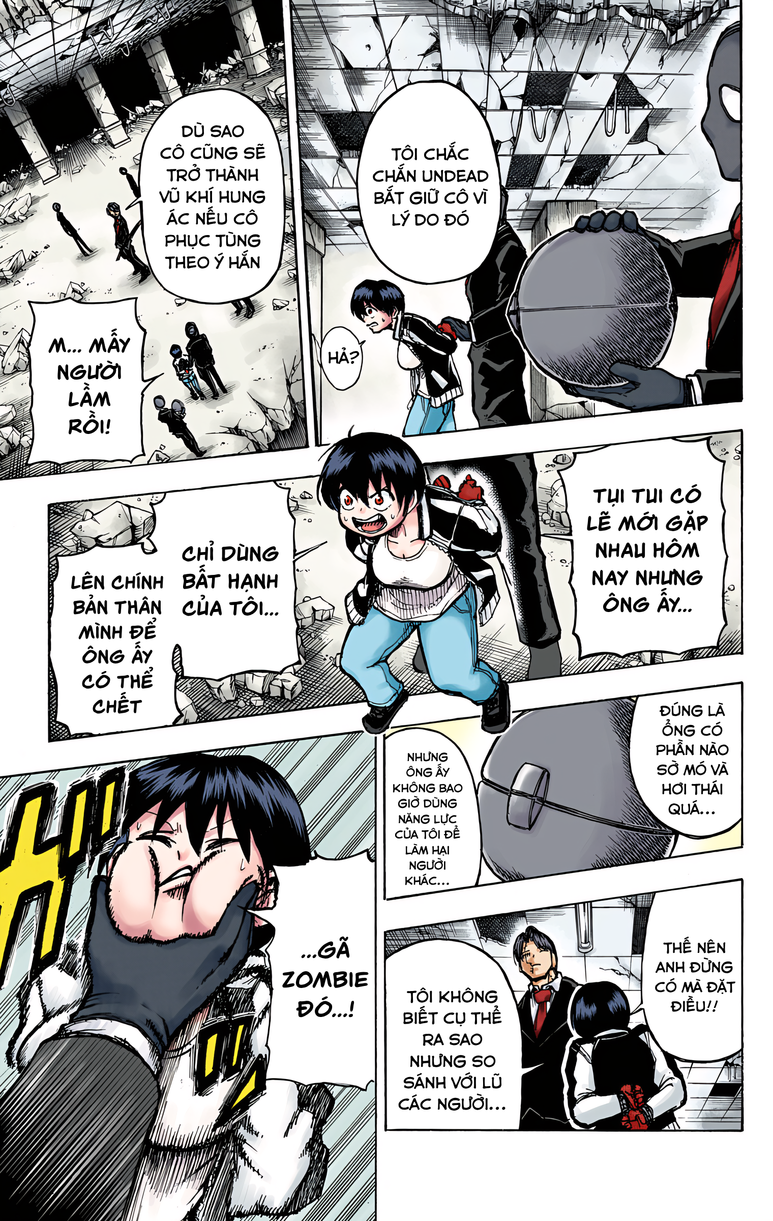 Undead Unluck (Official Colored) Bất tử và bất hạnh 第35页
