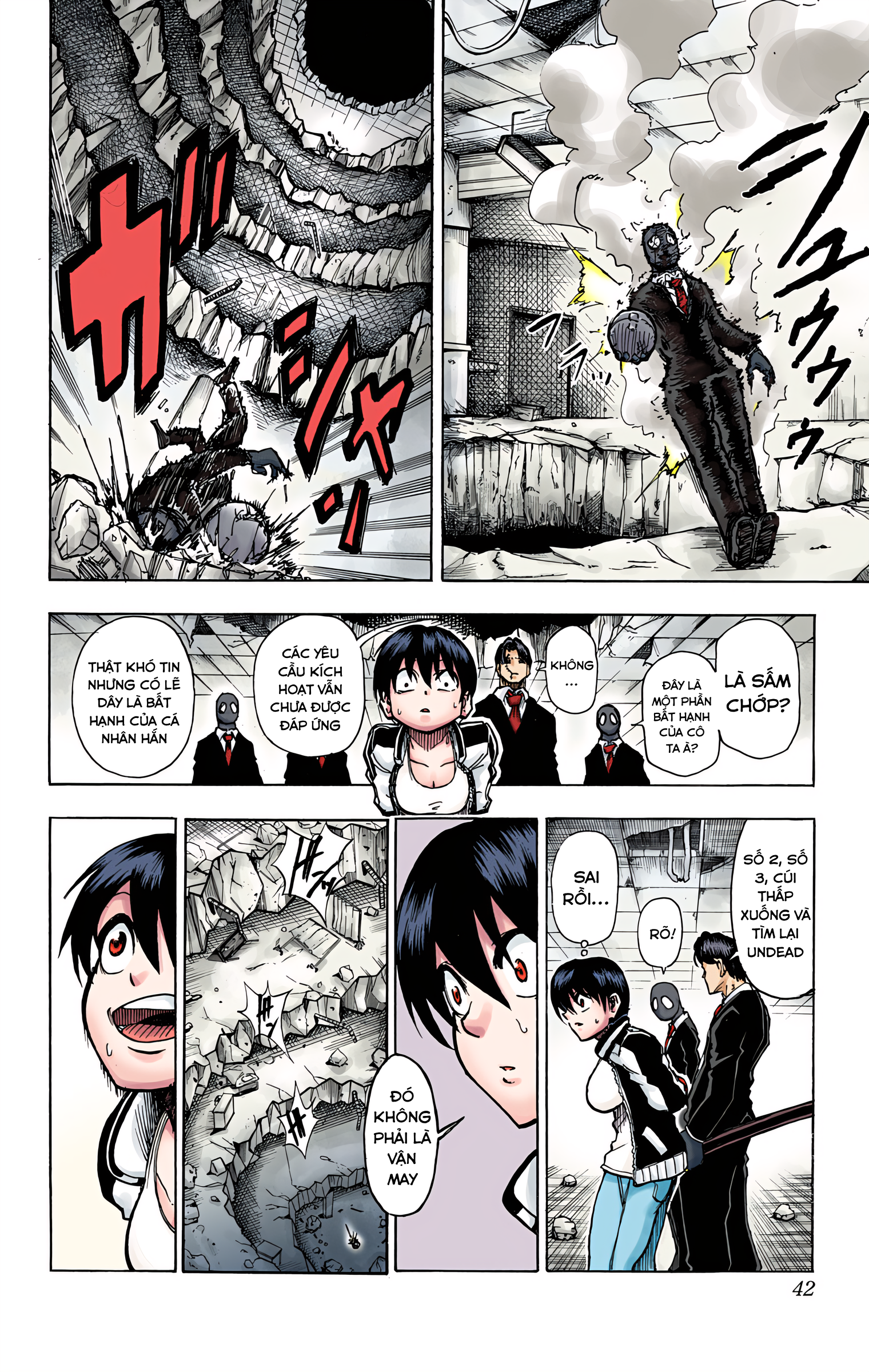 Undead Unluck (Official Colored) Bất tử và bất hạnh 第38页