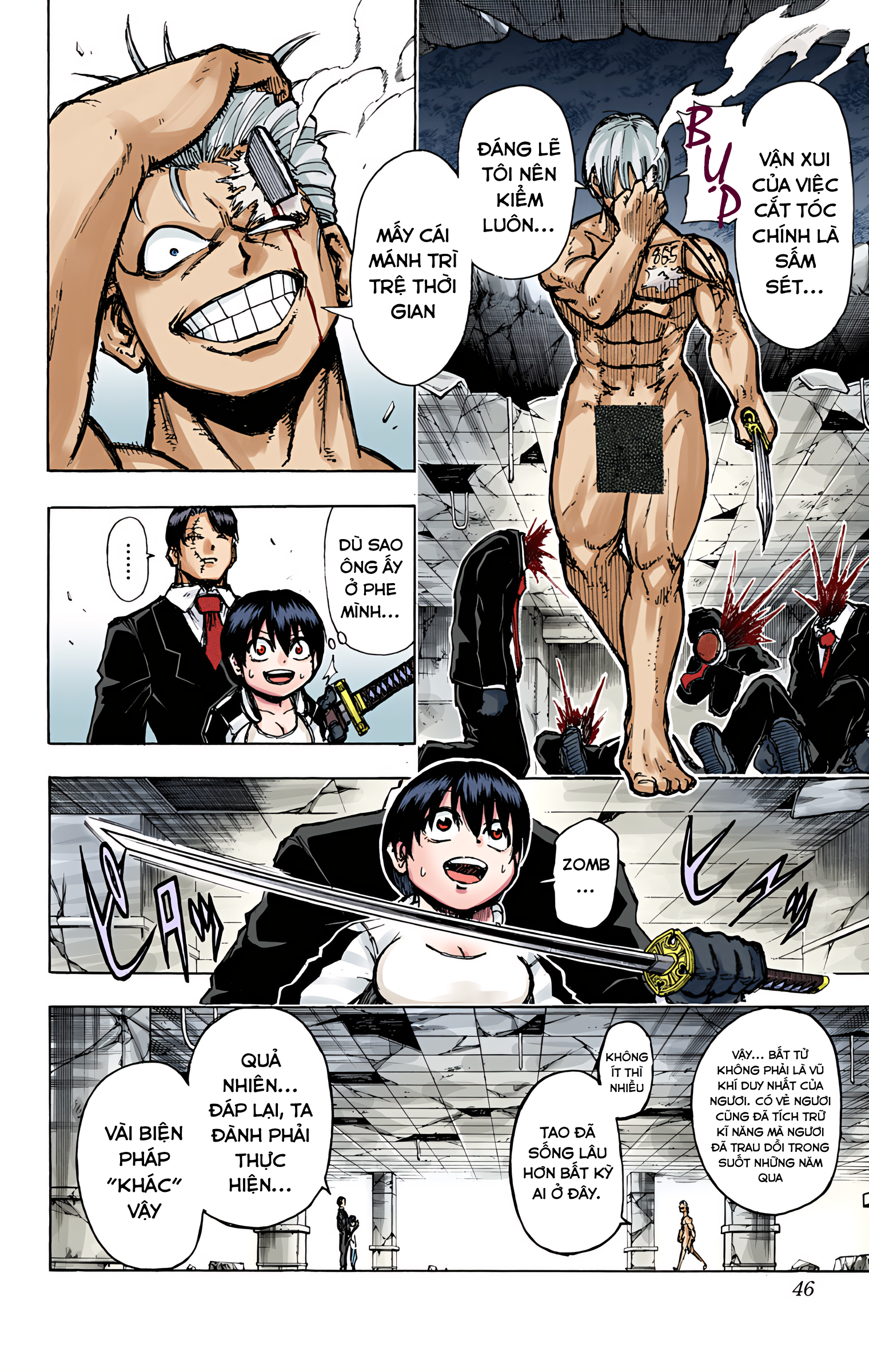 Undead Unluck (Official Colored) Bất tử và bất hạnh 第42页