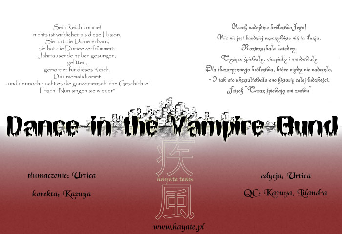 Dance in the Vampire Bund Przymierze 第1页