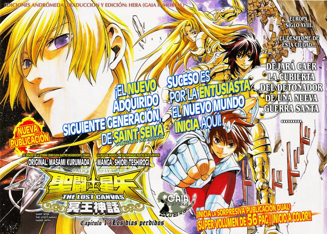 Setoshi Seya - The Lost Canvas - Meiou Shinwa Los Dias Perdidos 第3页