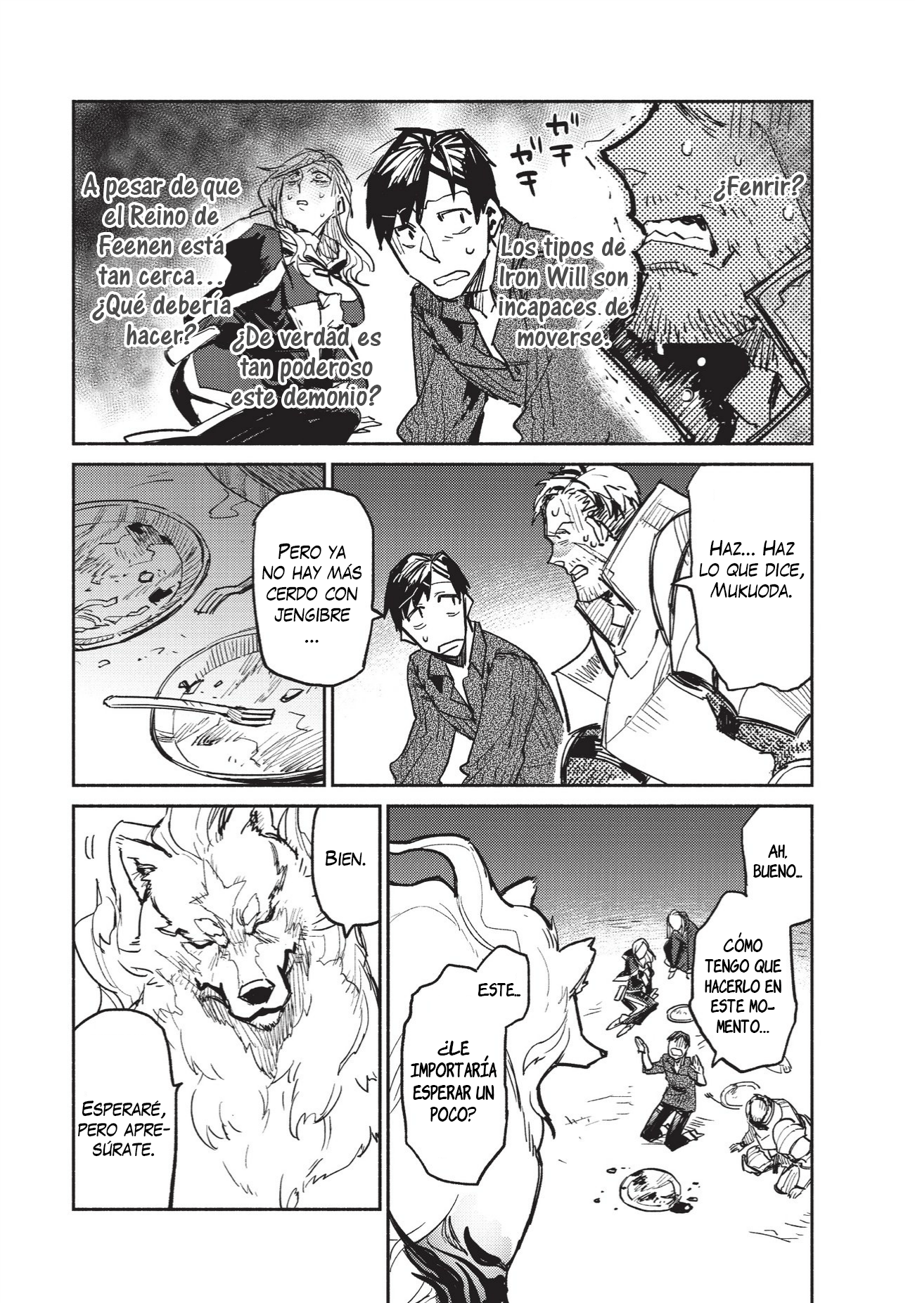 Tondemo Skill de Isekai Hourou Meshi Cuando hice cerdo con jengibre, de alguna manera el legendario demonio apareció 第4页