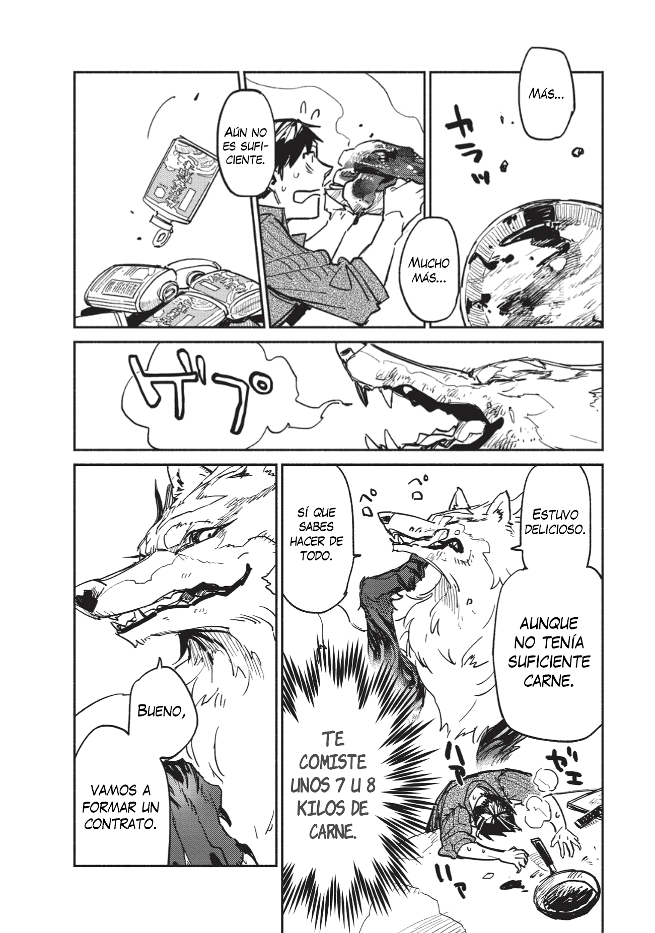 Tondemo Skill de Isekai Hourou Meshi Cuando hice cerdo con jengibre, de alguna manera el legendario demonio apareció 第7页