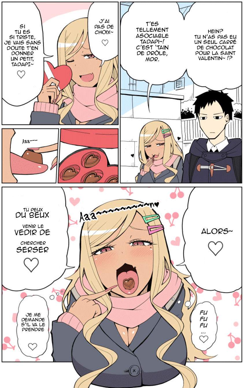 Tedama ni Toritai Kurokiya-san Twitter Court #1 - Une gyaru bronzée s'amuse à la saint Valentin 第1页