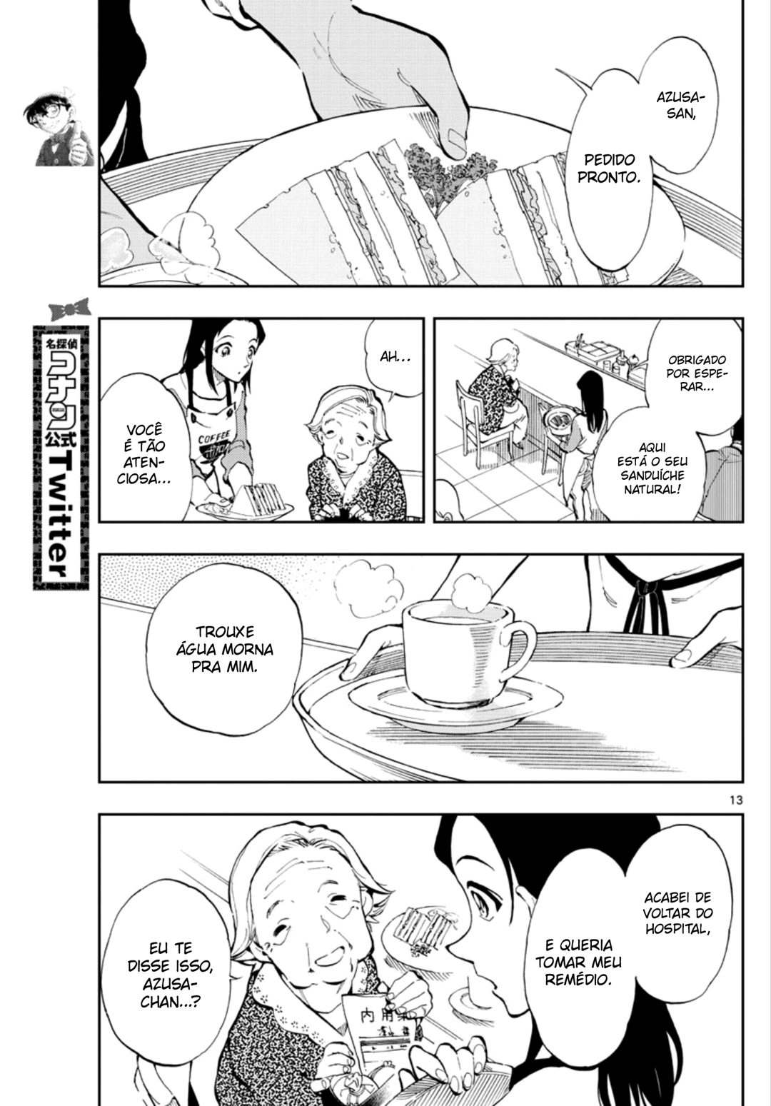Meitantei Conan: Zero no Tea Time Três Chapéus 第13页